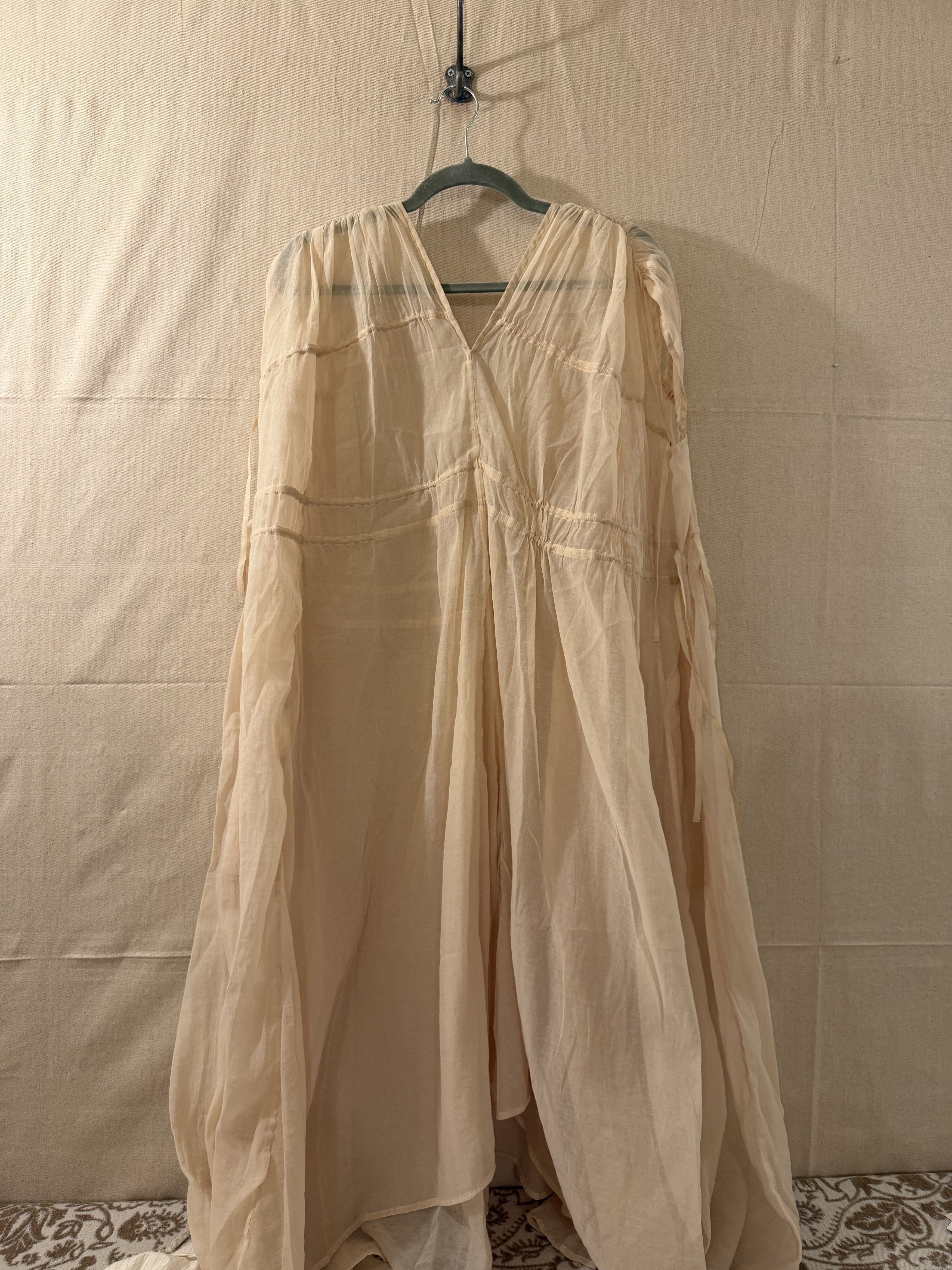 Renli Su renli su sheer gathered dress Size S / US 4 / IT 40 - 1 Thumbnail