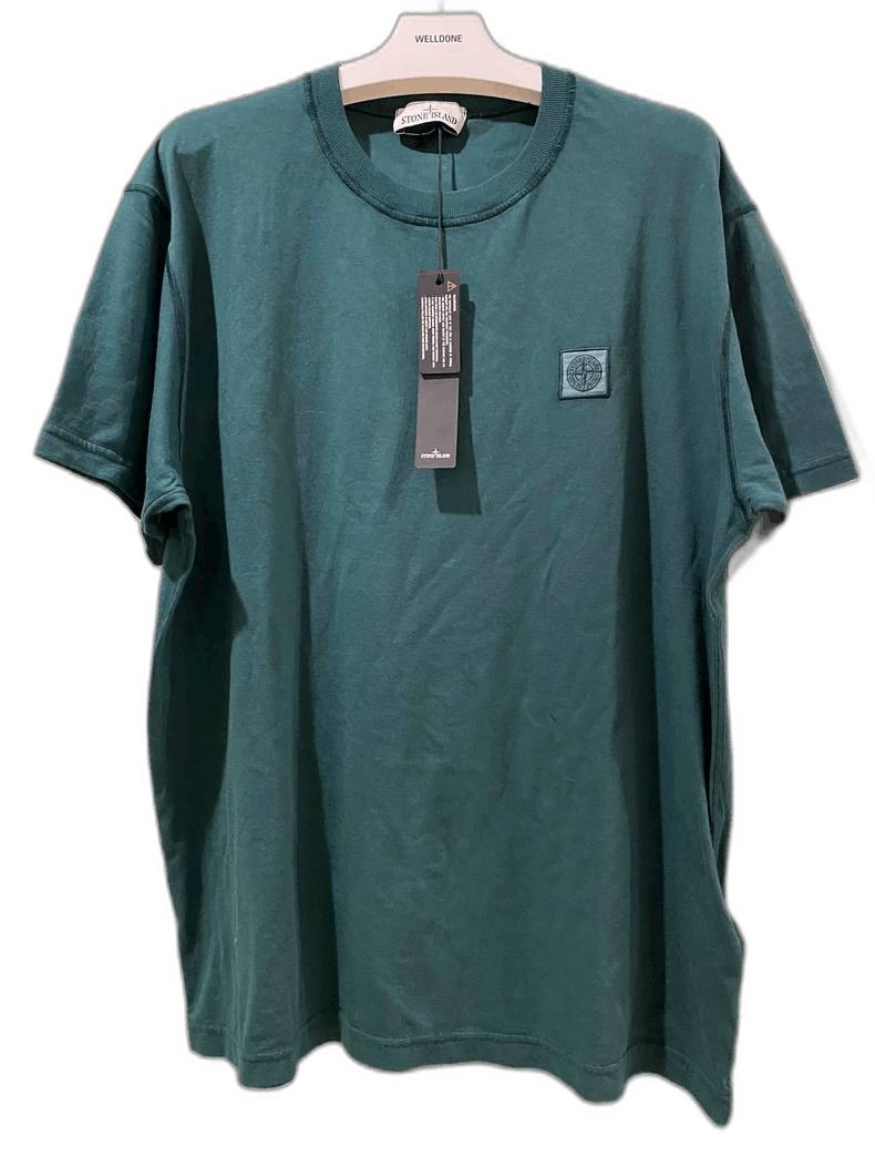 Stone Island Stone Island Green Short Sleeve TShirt -2506 Size US S / EU 44-46 / 1 - 1 Thumbnail