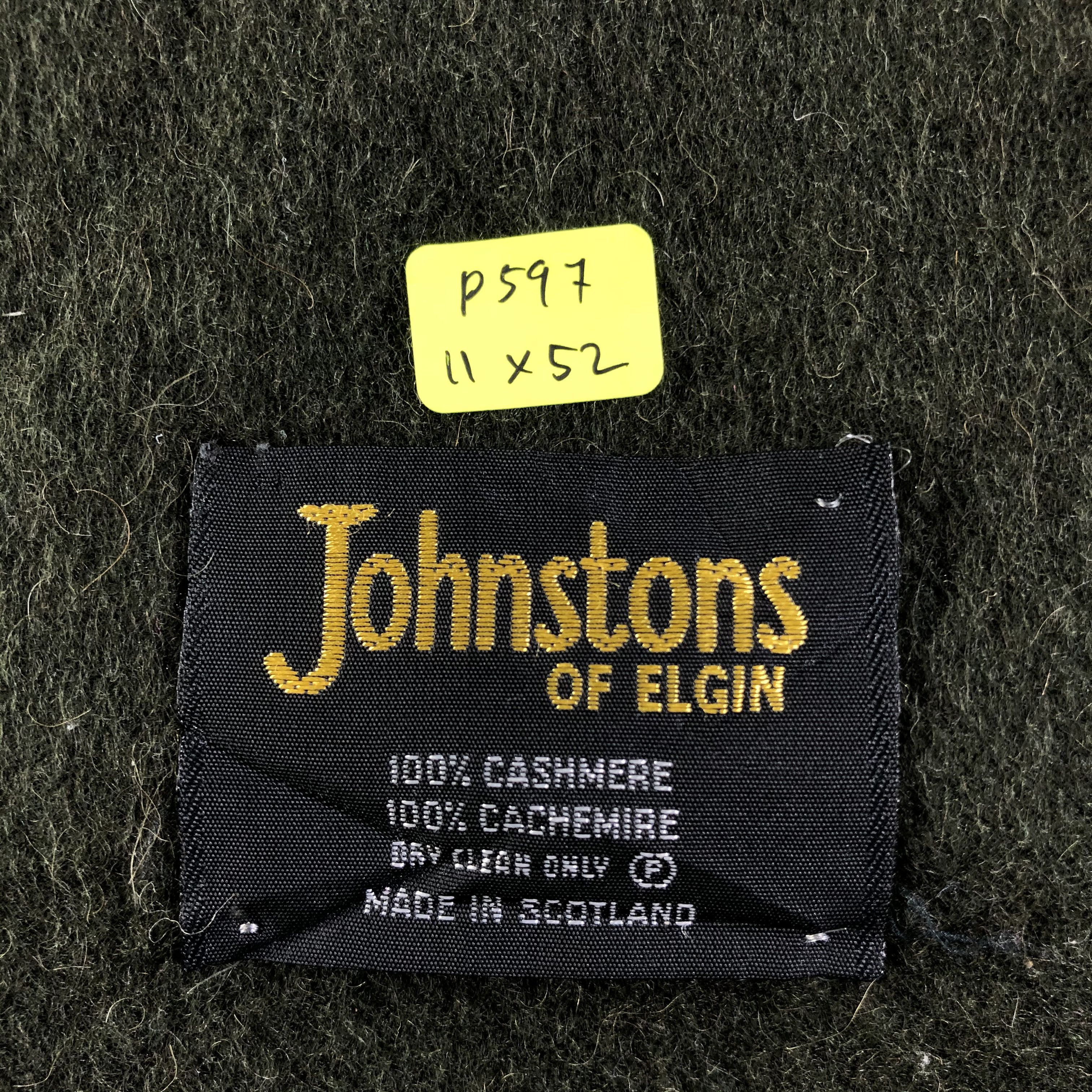 Johnstons Of Elgin Johnstons Of Elgin Cashmere Scarf / Muffler / Neckwear P597 Size ONE SIZE - 6 Thumbnail