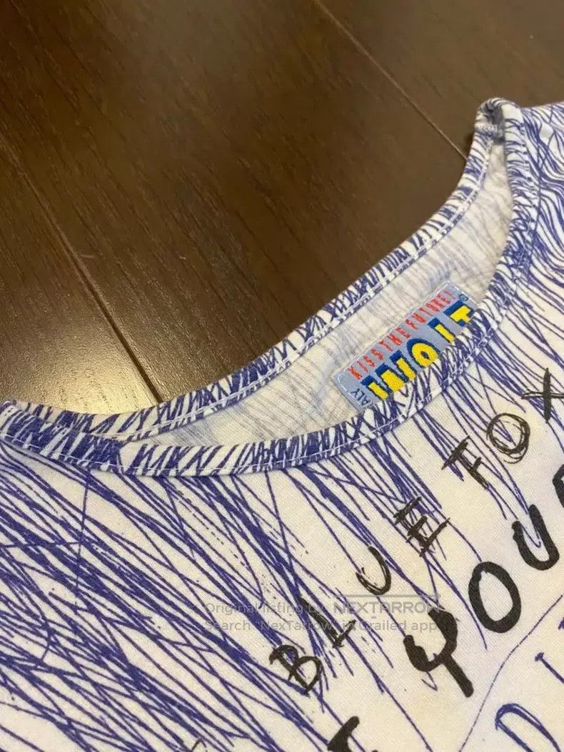 Walter Van Beirendonck Walter Van Beirendonck Vintage Graffiti Long Sleeve T-Shir Size S / US 4 / IT 40 - 4 Thumbnail