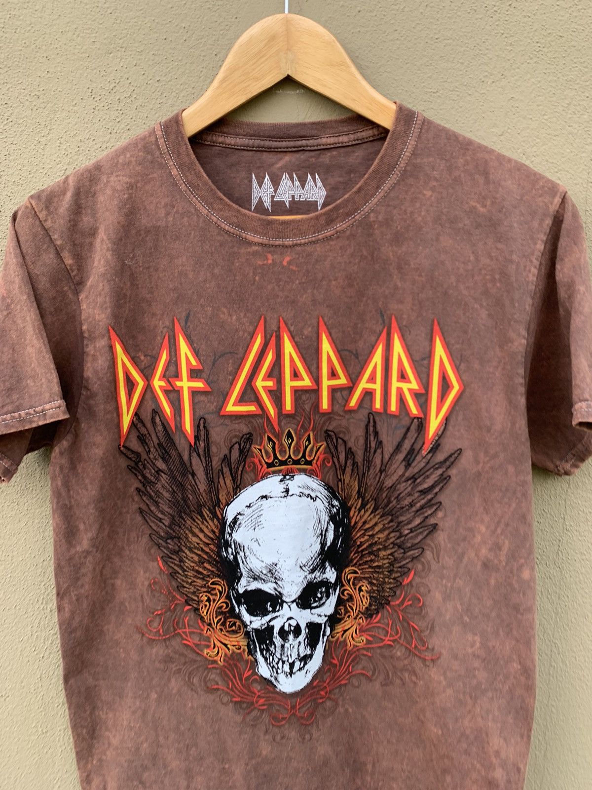 Band Tees faded Def Leppard Tie Dye Band Tee Size US S / EU 44-46 / 1 - 2 Thumbnail