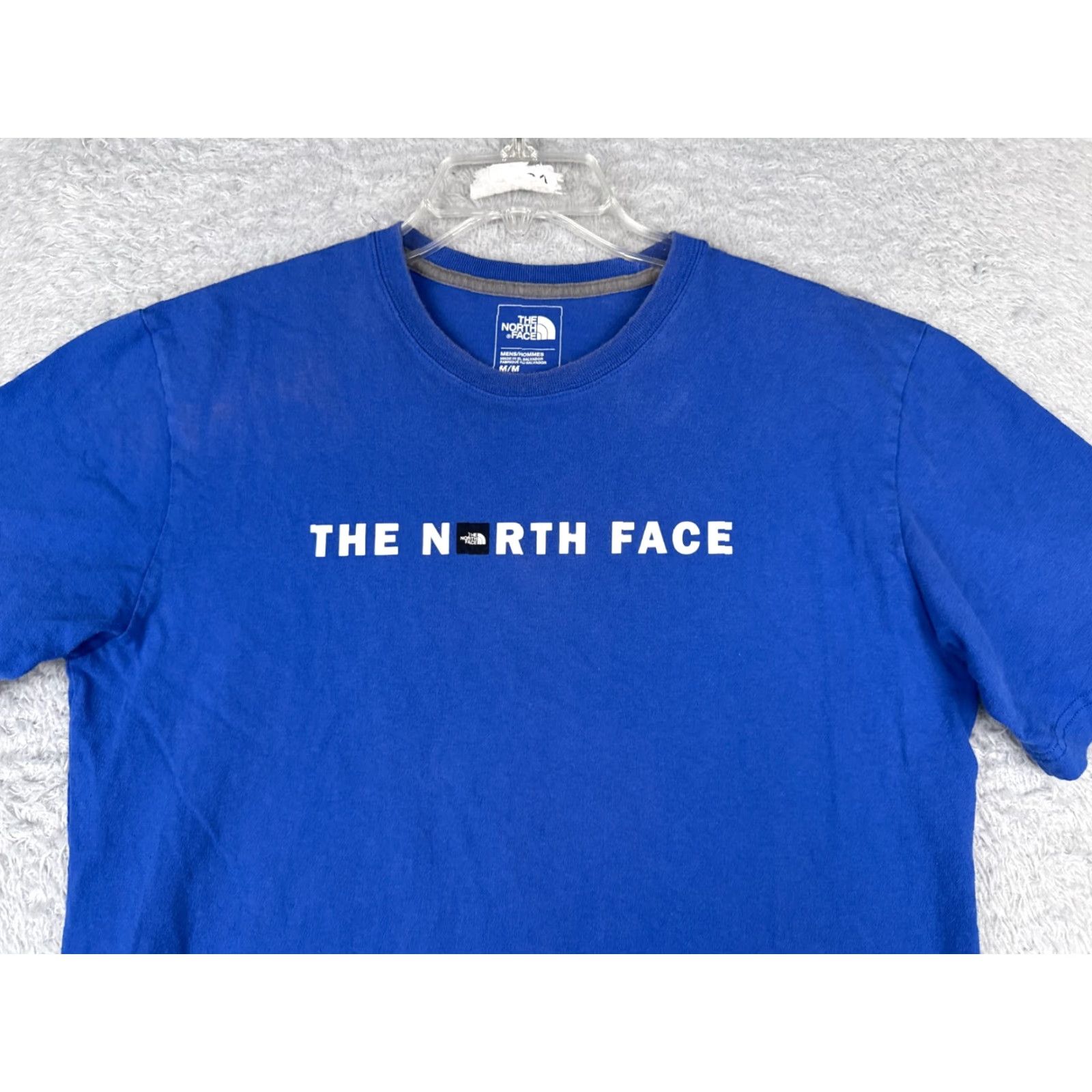 The North Face The North Face Shirt Men M Blue 100% Cotton Short Sleeve Crew Neck Logo 90s Outdoor Mens Size US M / EU 48-50 / 2 - 4 Thumbnail