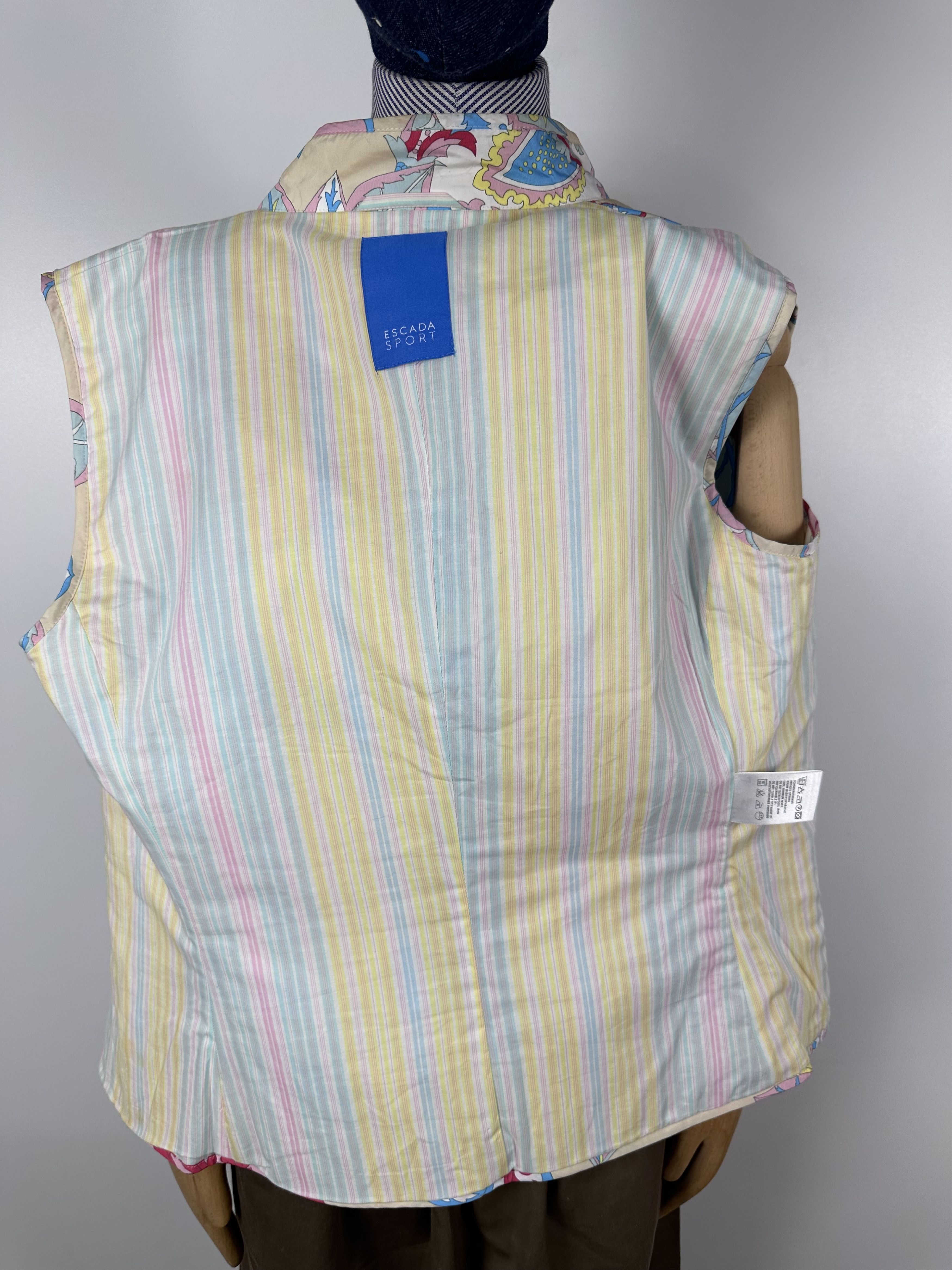 Escada × Escada Sport Escada Sport Element Quilted Floral Vest Womens Size S Size S / US 4 / IT 40 - 11 Thumbnail