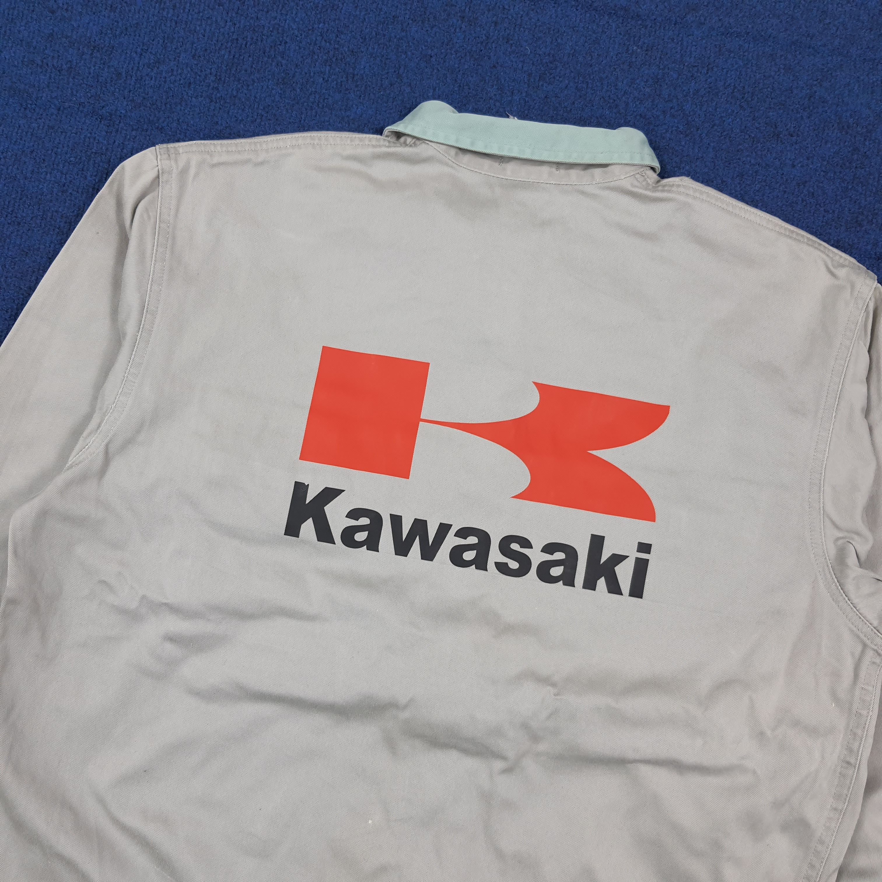 Japanese Brand Vintage KAWASAKI Japanese Brand Racing Jacket C279N20 Size US L / EU 52-54 / 3 - 2 Thumbnail