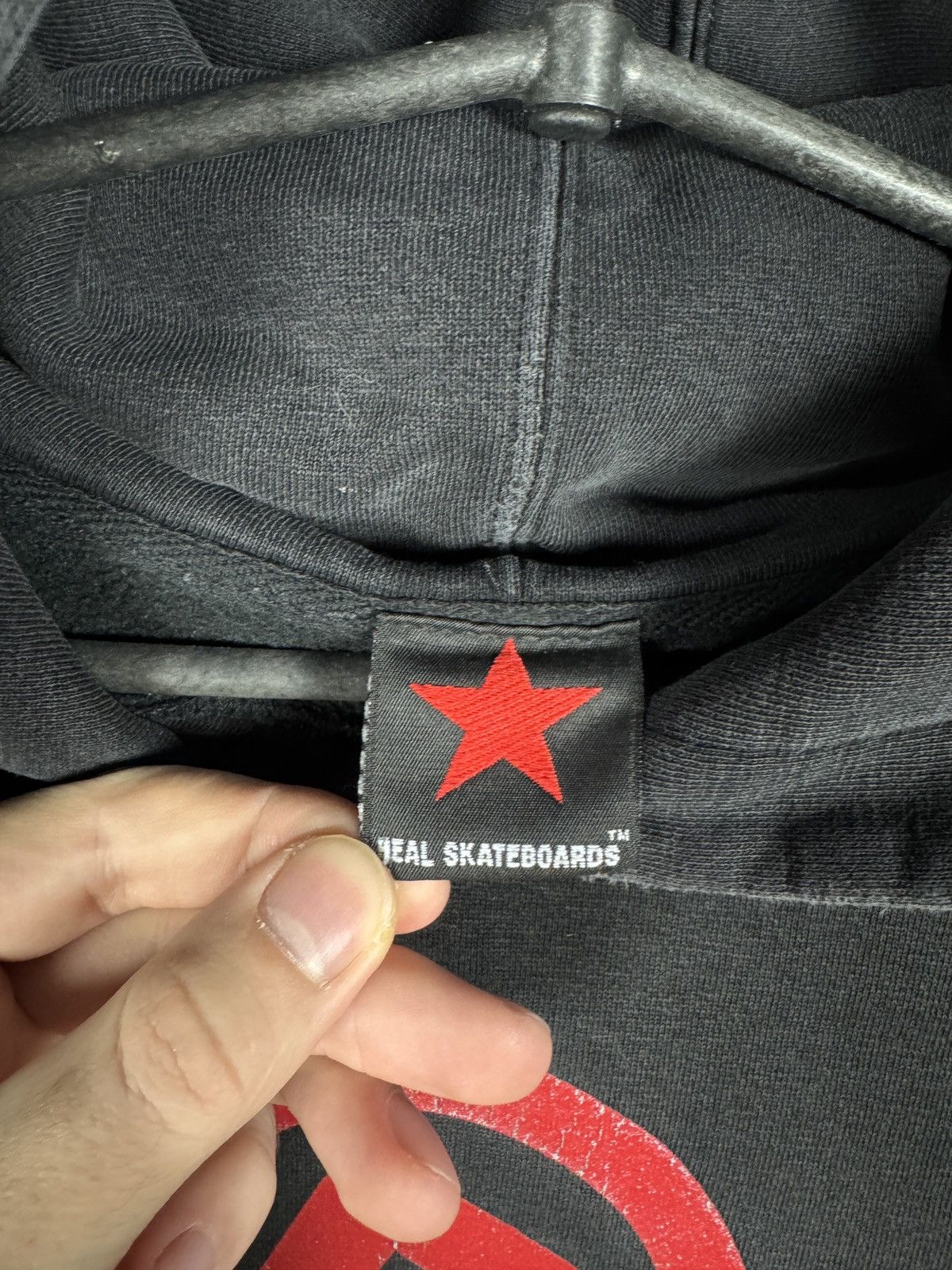 Vintage Real Skateboards Vintsge Hoodie 90s Streetwear Size M-L Size US L / EU 52-54 / 3 - 8 Thumbnail