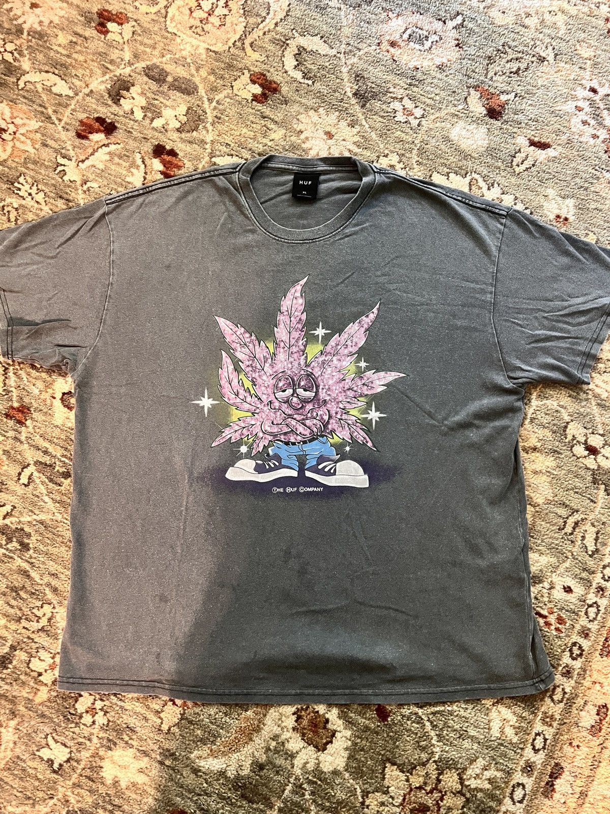 Huf HUF Weed Tee Size US XL / EU 56 / 4 - 1 Thumbnail
