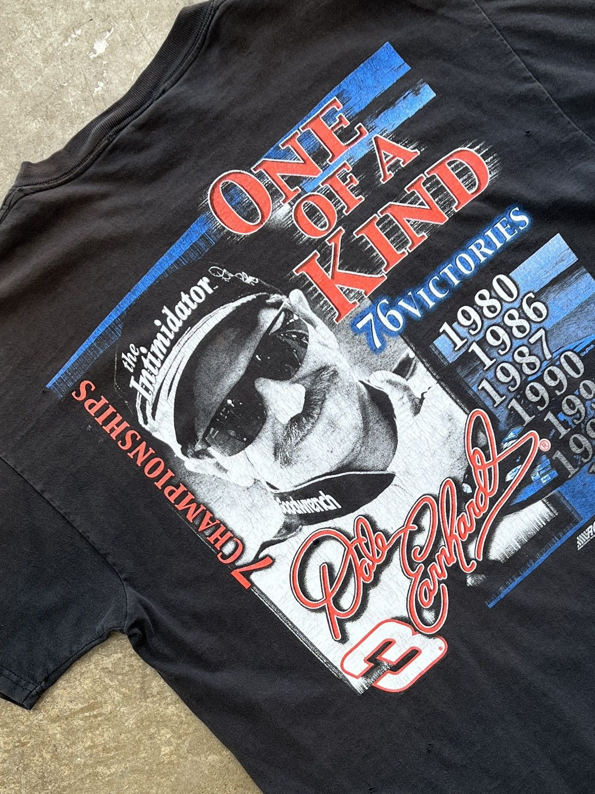 NASCAR Vintage NASCAR 1994 Dale Earnhardt Victories Tee XL Size US XL / EU 56 / 4 - 1 Thumbnail