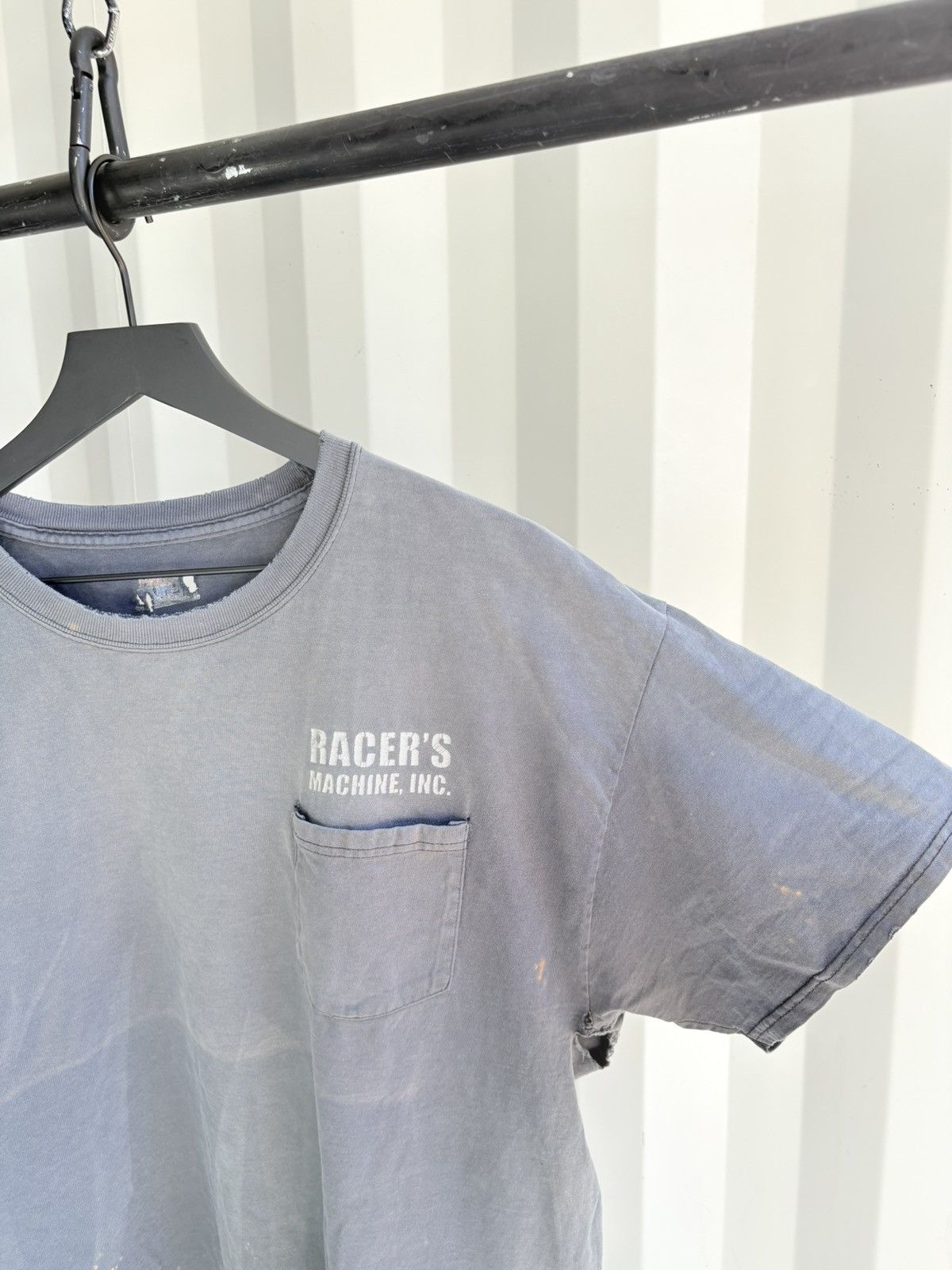 Vintage Racer Thrashed Faded Distressed ERD Grunge Harley WCC Size US XL / EU 56 / 4 - 5 Thumbnail