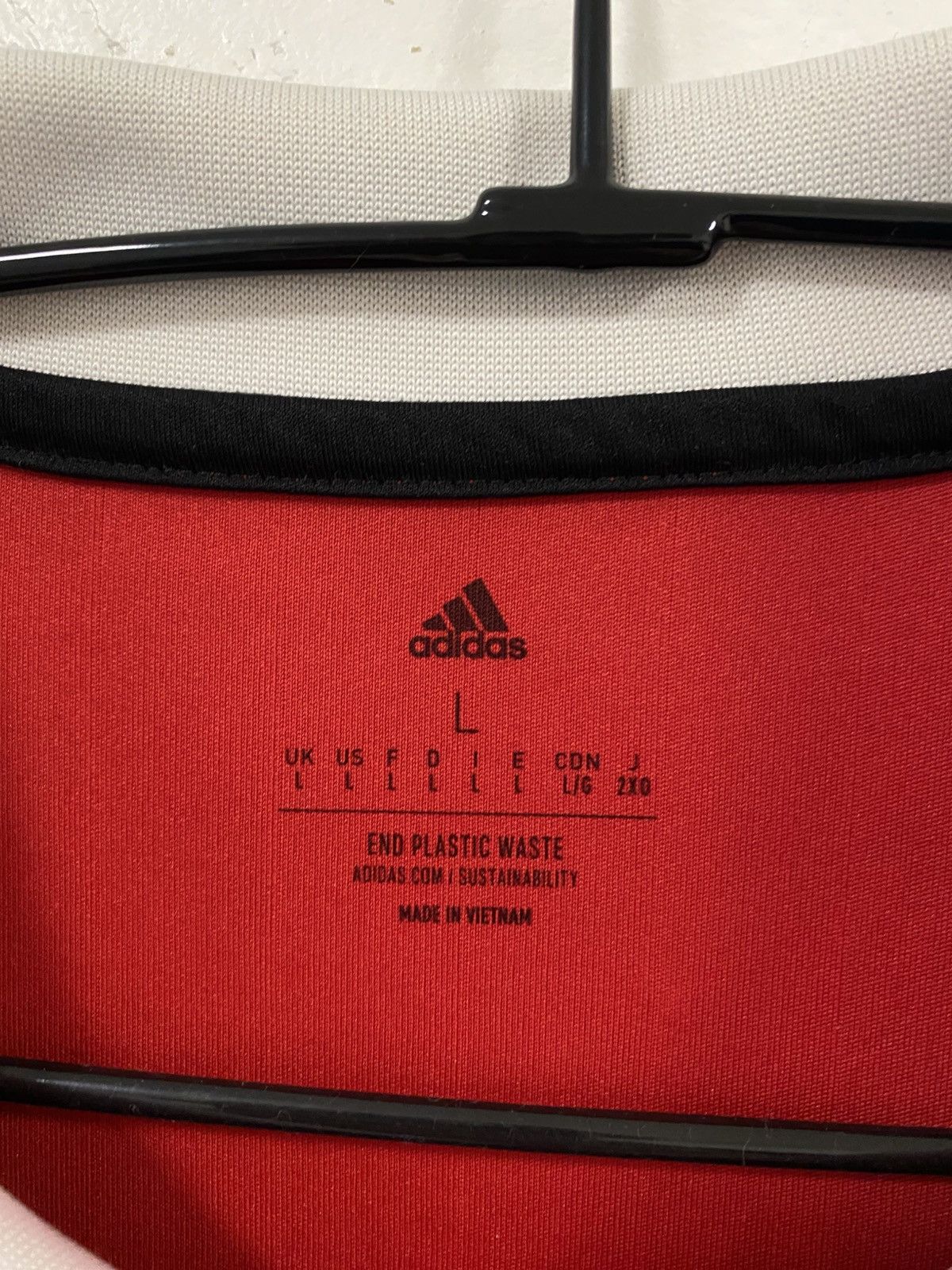Adidas Adidas Manchester United 2022 2023 Home Jersey Size: L Size US L / EU 52-54 / 3 - 4 Thumbnail