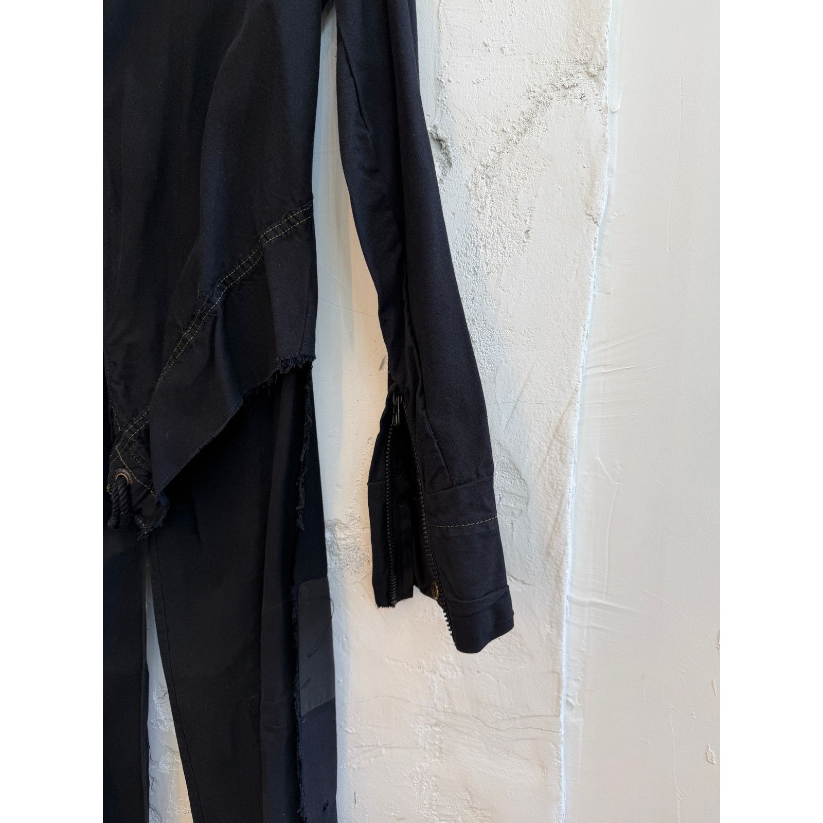 Greg Lauren Greg Lauren SS15 SAMPLE Tent Zip Front Studio Shirt Tails Size L / US 10 / IT 46 - 2 Thumbnail