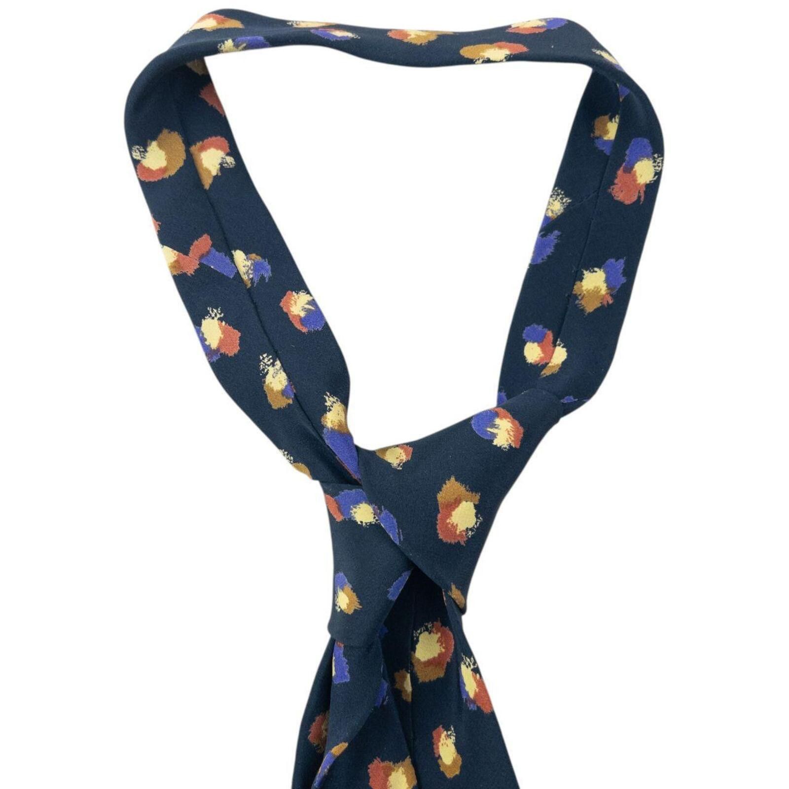 Issey Miyake Vintage 90s Issey Miyake Pattern Silk Tie Size ONE SIZE - 3 Thumbnail