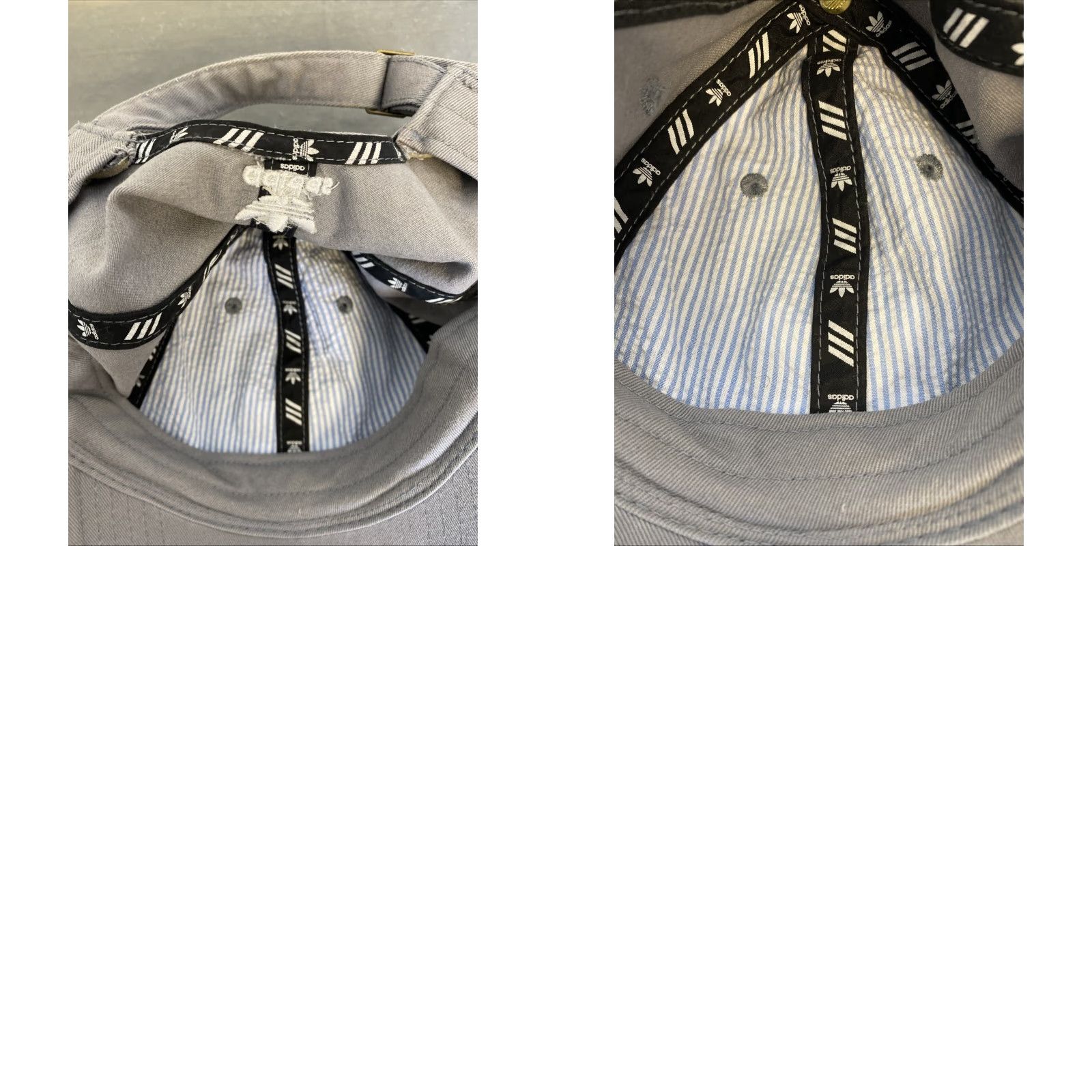 Adidas ADIDAS Golf Hat Cap Adjustable Strap Gray Mens Size ONE SIZE - 8 Thumbnail
