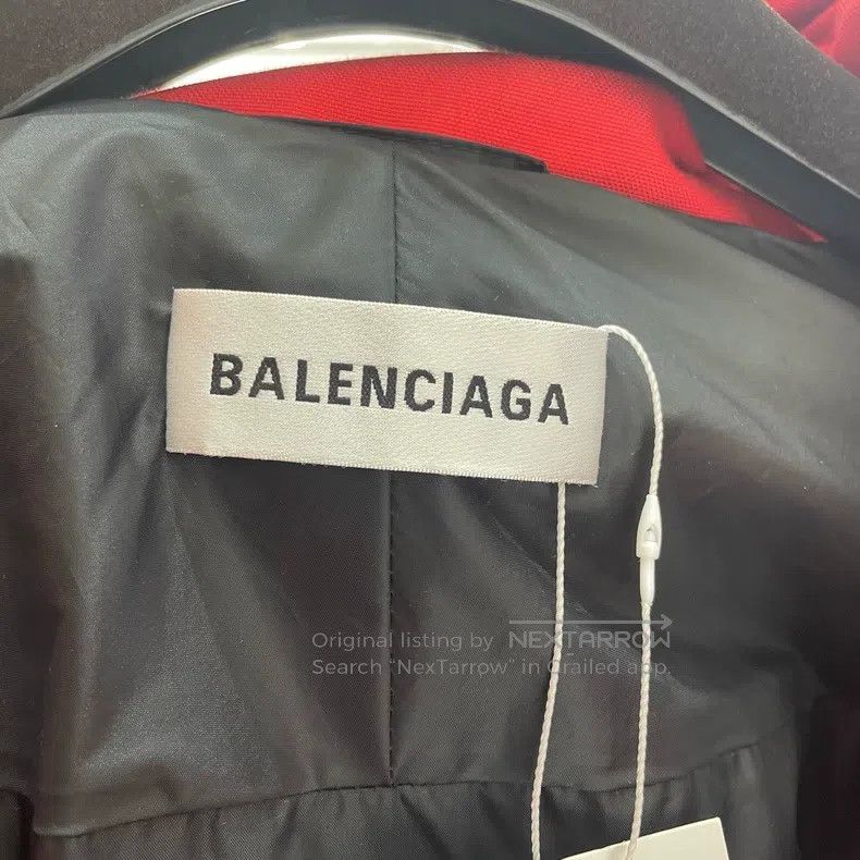 Balenciaga Balenciaga Red Insulated Jacket Size XS / US 0-2 / IT 36-38 - 6 Thumbnail