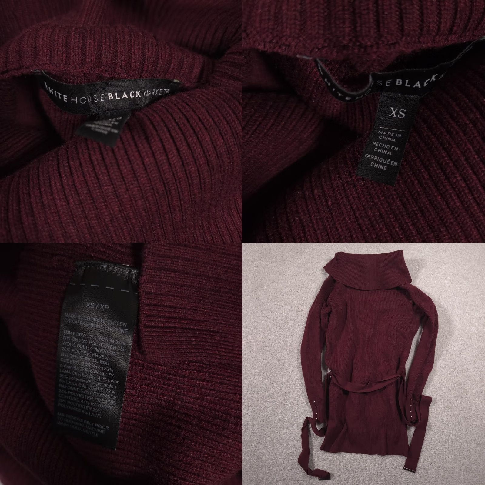 White House Black Market VINTAGE? No. (Oops) Size XS / US 0-2 / IT 36-38 - 9 Thumbnail