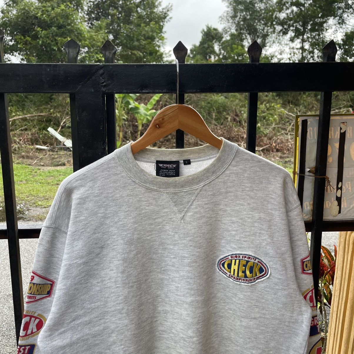 Vintage 🔥Vintage 90s Crack USA Championship Crewneck Sweatshirts Size US M / EU 48-50 / 2 - 4 Thumbnail