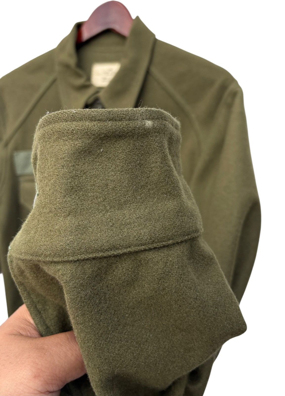 Vintage Vintage Us Army Field OG 108 Wool Military Shirt Size US S / EU 44-46 / 1 - 4 Thumbnail