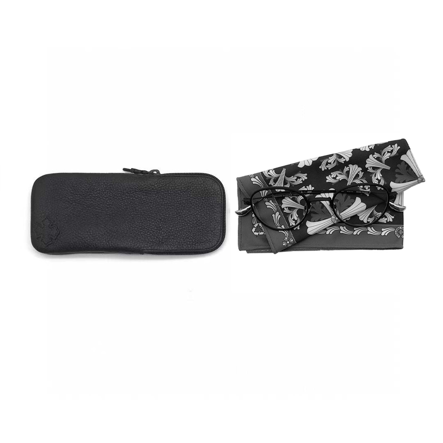 Chrome Hearts Chrome Hearts BONE PRONE IV MBK Glasses Frame Size ONE SIZE - 5 Thumbnail