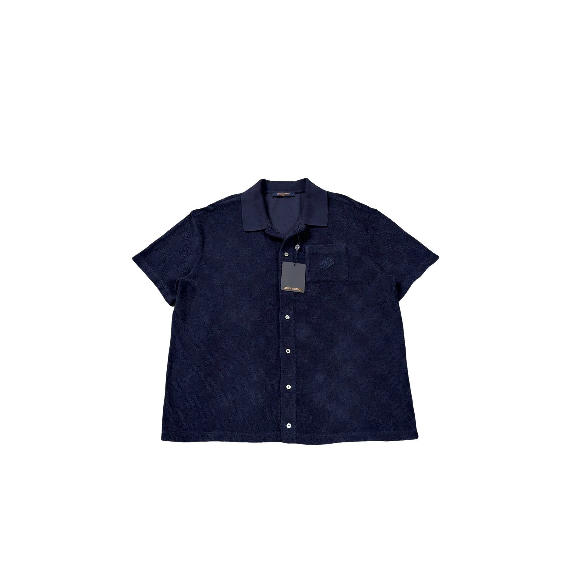 Louis Vuitton Louis Vuitton Damier Terry Shirt XXL Size US XXL / EU 58 / 5 - 1 Thumbnail