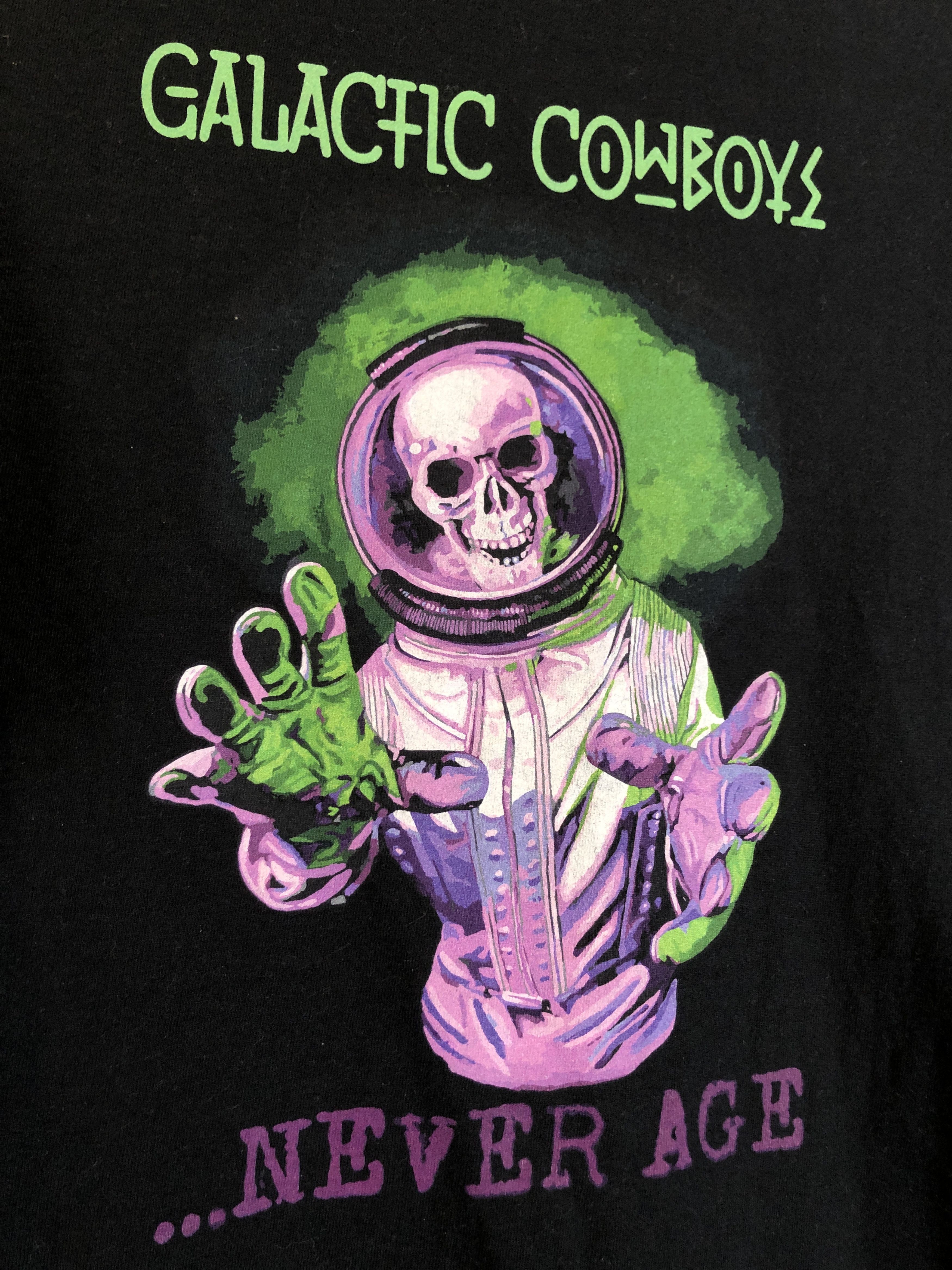 Other Galactic Cowboys '...NEVER AGE' Metal Band T-Shirt Size US L / EU 52-54 / 3 - 2 Thumbnail