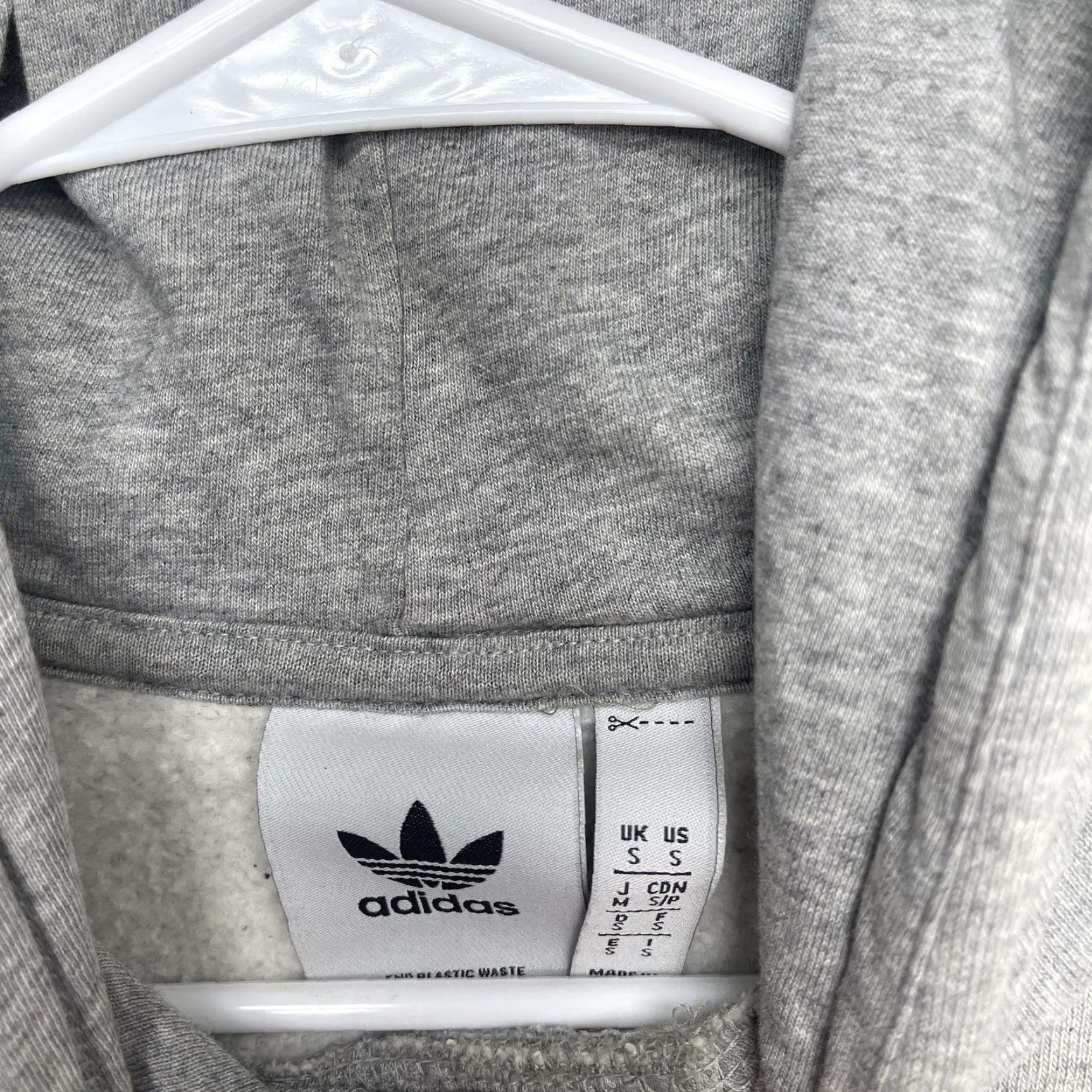 Adidas Adidas Hoodie Mens Small Gray Logo Sweatshirt Casual Everyday Comfort Lounge Sweatshirt Size US S / EU 44-46 / 1 - 5 Thumbnail