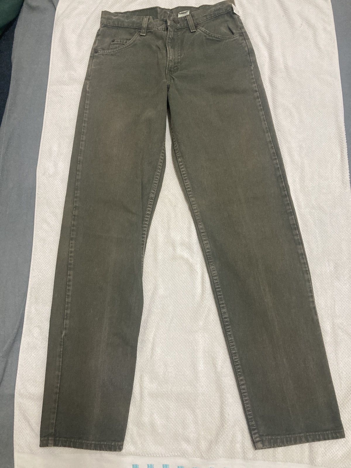 Levi's Vintage 90’s Levis 550 jeans Orange Tab Made in USA Size US 30 / EU 46 - 5 Thumbnail