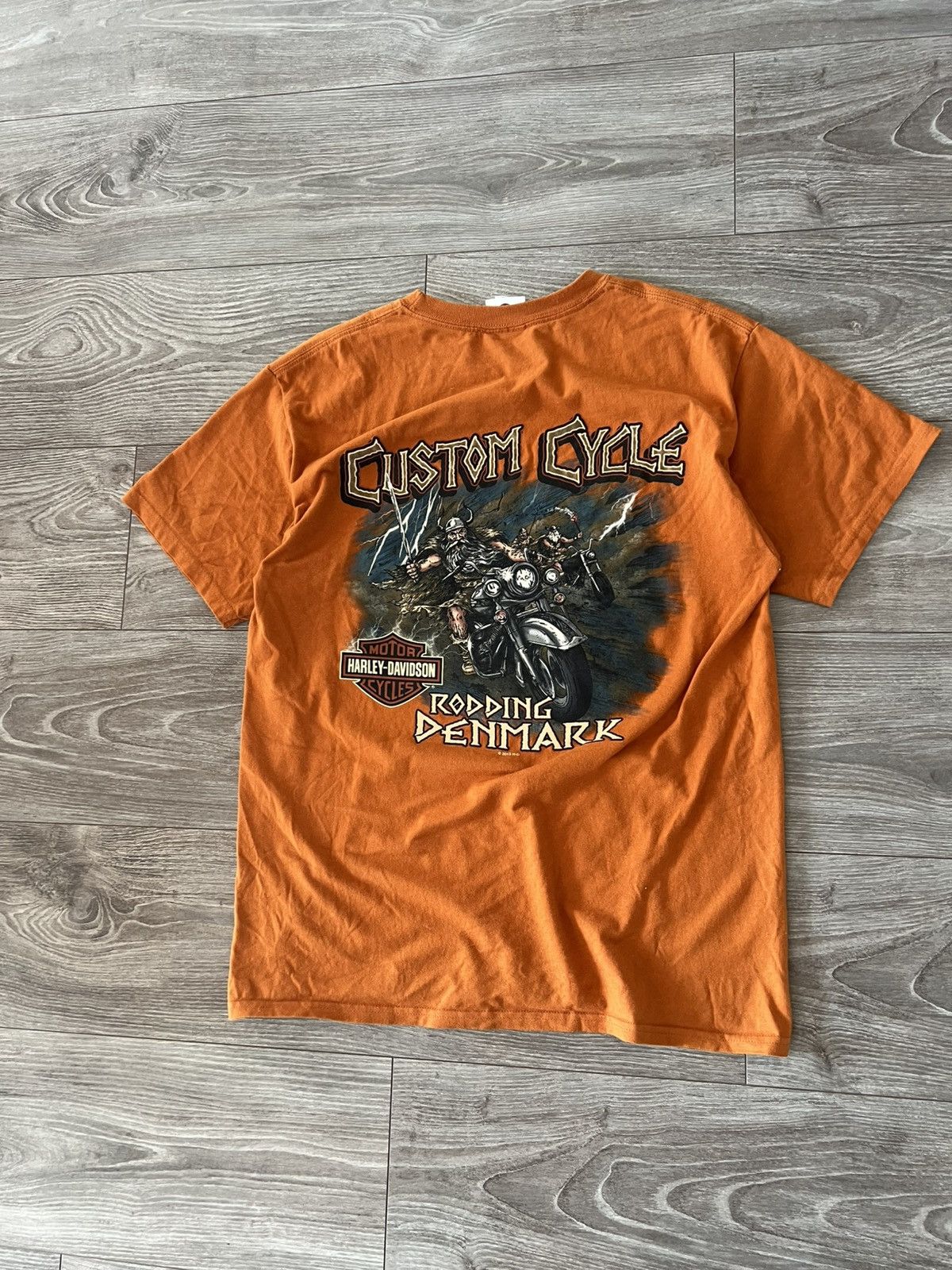 Harley Davidson × Vintage ‼️Vintage Harley Davidson Archival Double Print Tee‼️ Size US M / EU 48-50 / 2 - 20 Thumbnail