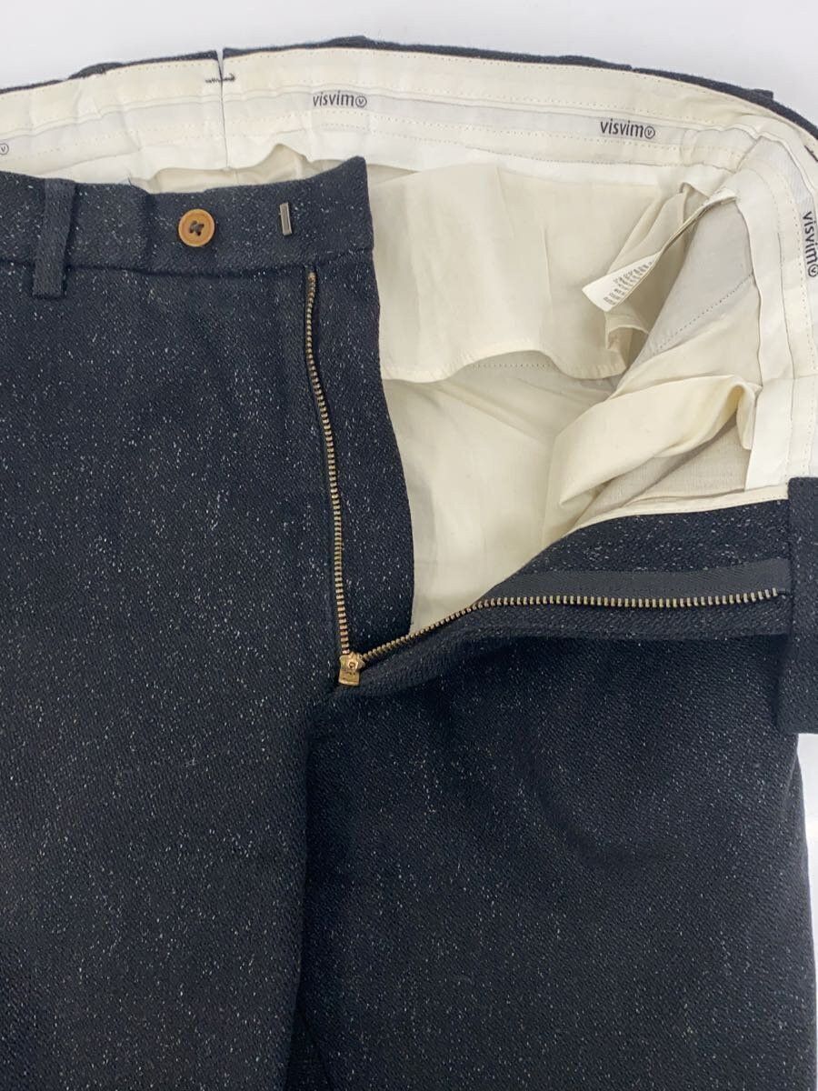 Visvim Black High Water Slacks Melange Wool Size US 32 / EU 48 - 2 Thumbnail