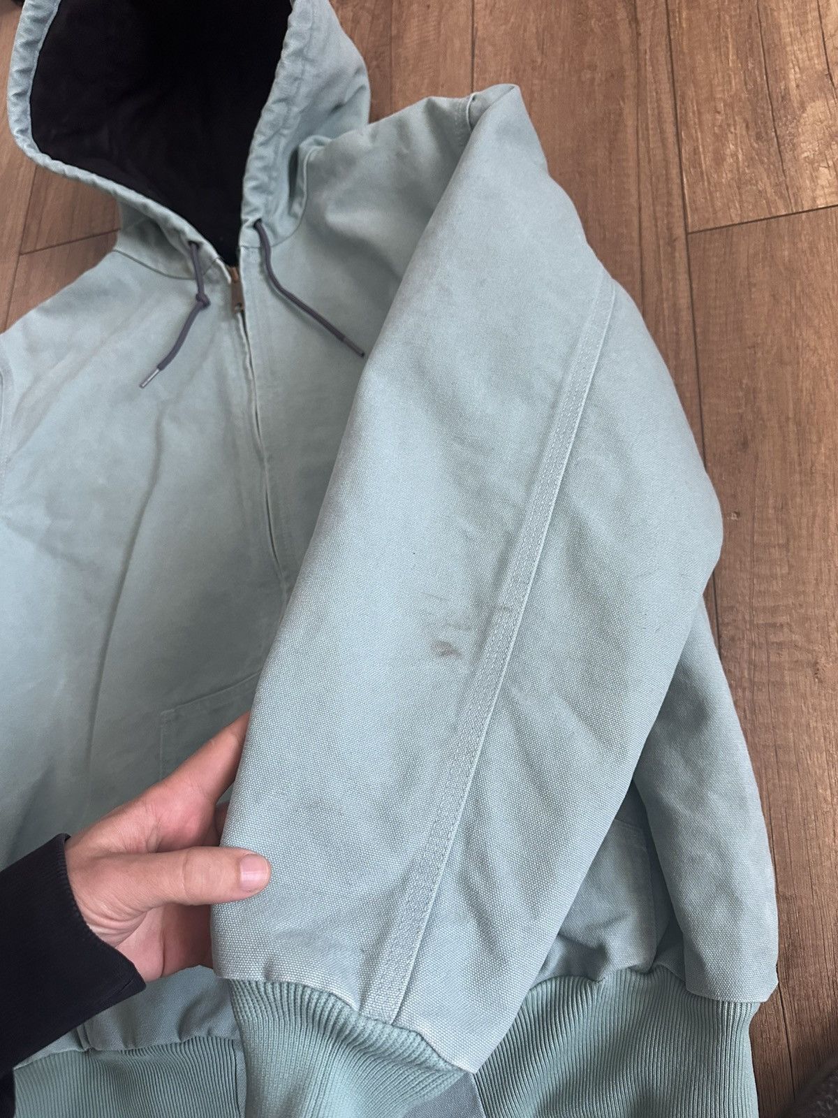 Carhartt Carhartt Active Zip Hooded Jacket Bomber 90s Size US L / EU 52-54 / 3 - 10 Thumbnail