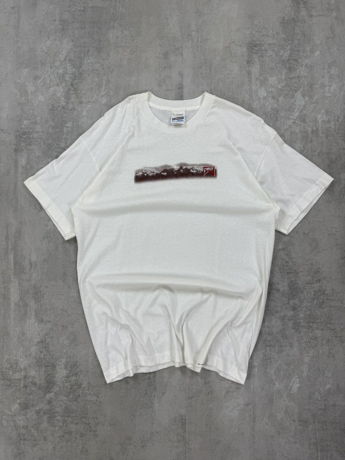 Vintage SCREEN STARS Vintage T-shirt Ne Peut Etre Venou PMH BV Size US XL / EU 56 / 4 - 1 Thumbnail