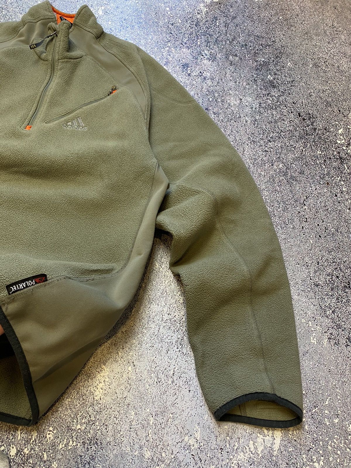 Adidas × Vintage 💥CRAZY Y2K ADIDAS FLEECE Size US L / EU 52-54 / 3 - 4 Thumbnail