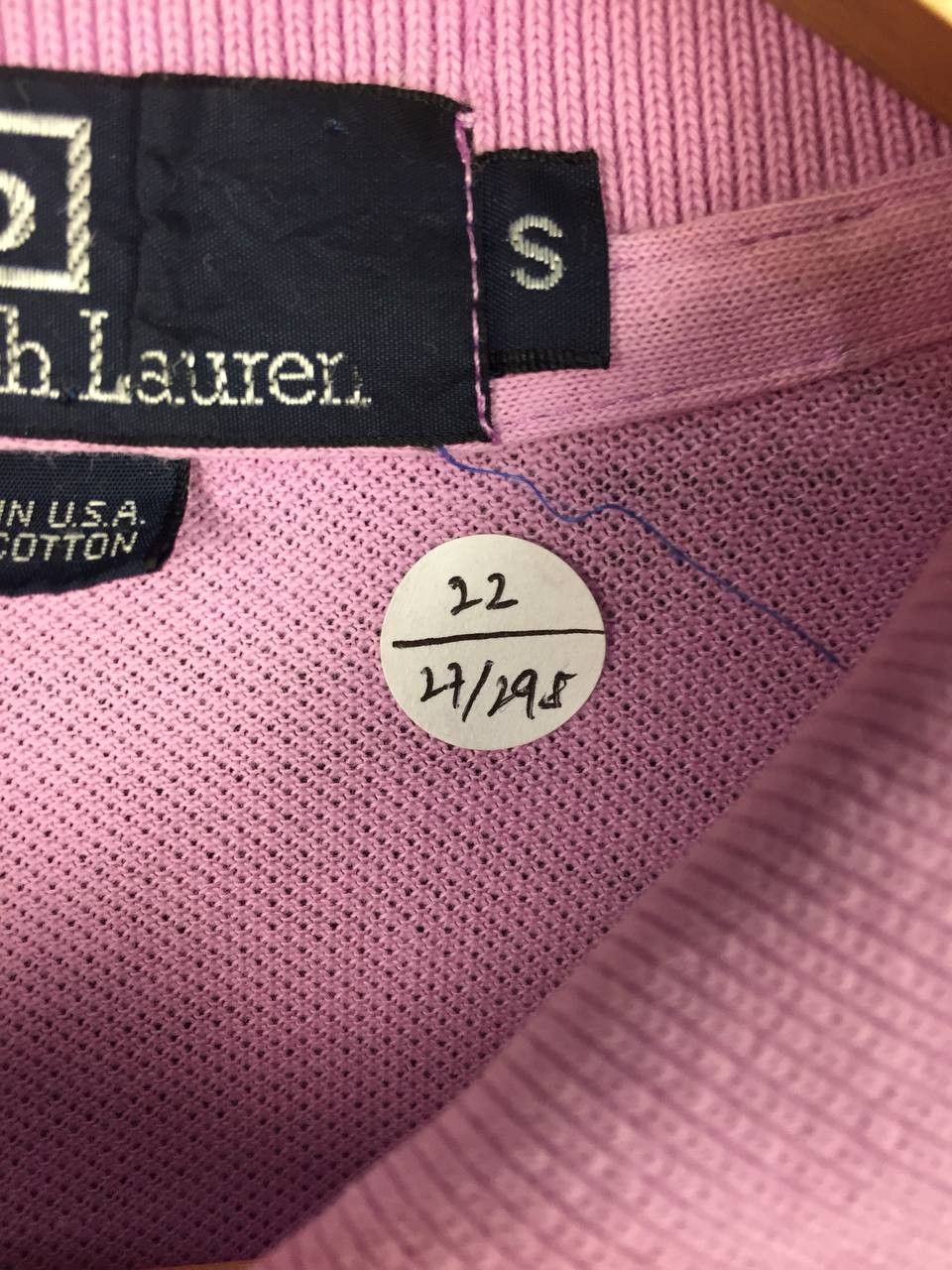 Polo Ralph Lauren Vtg Polo Ralph Lauren Pony Logo Made in Usa Polo Shirt Size US S / EU 44-46 / 1 - 15 Thumbnail