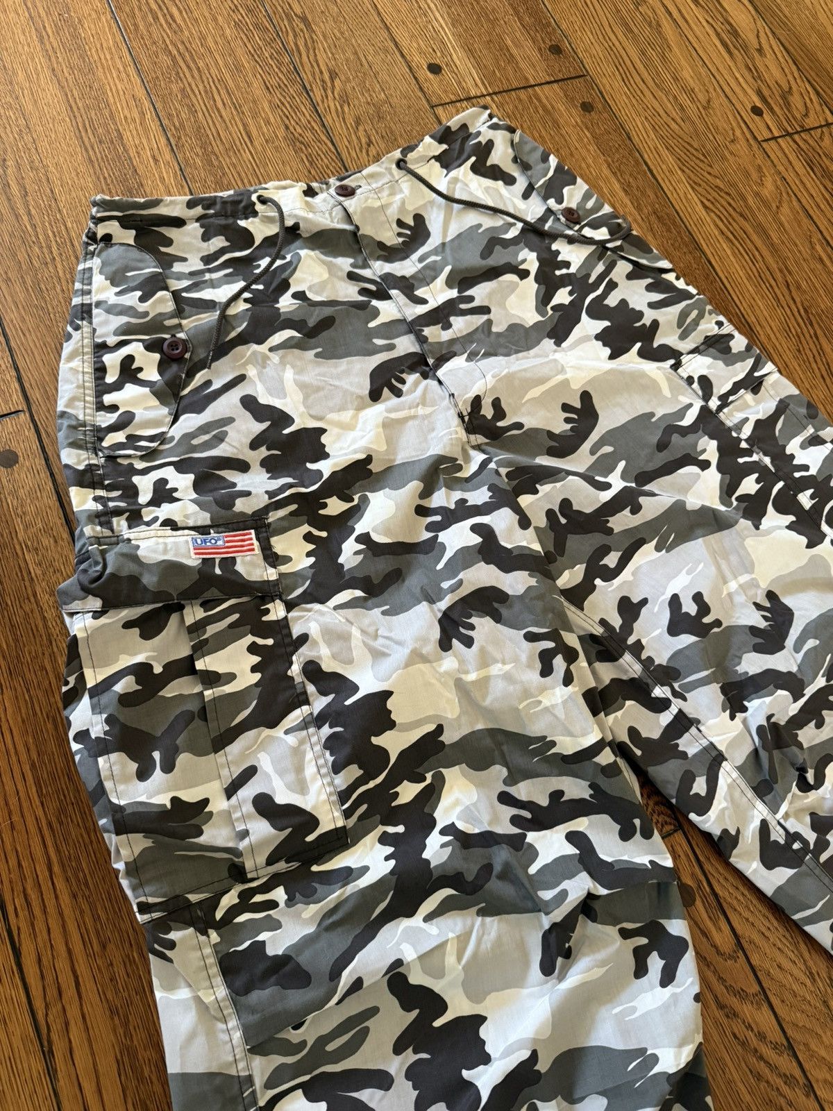 Other UFO Y2K Rave Pants Unisex Medium M Raver Festival Camo Size US 36 / EU 52 - 2 Thumbnail