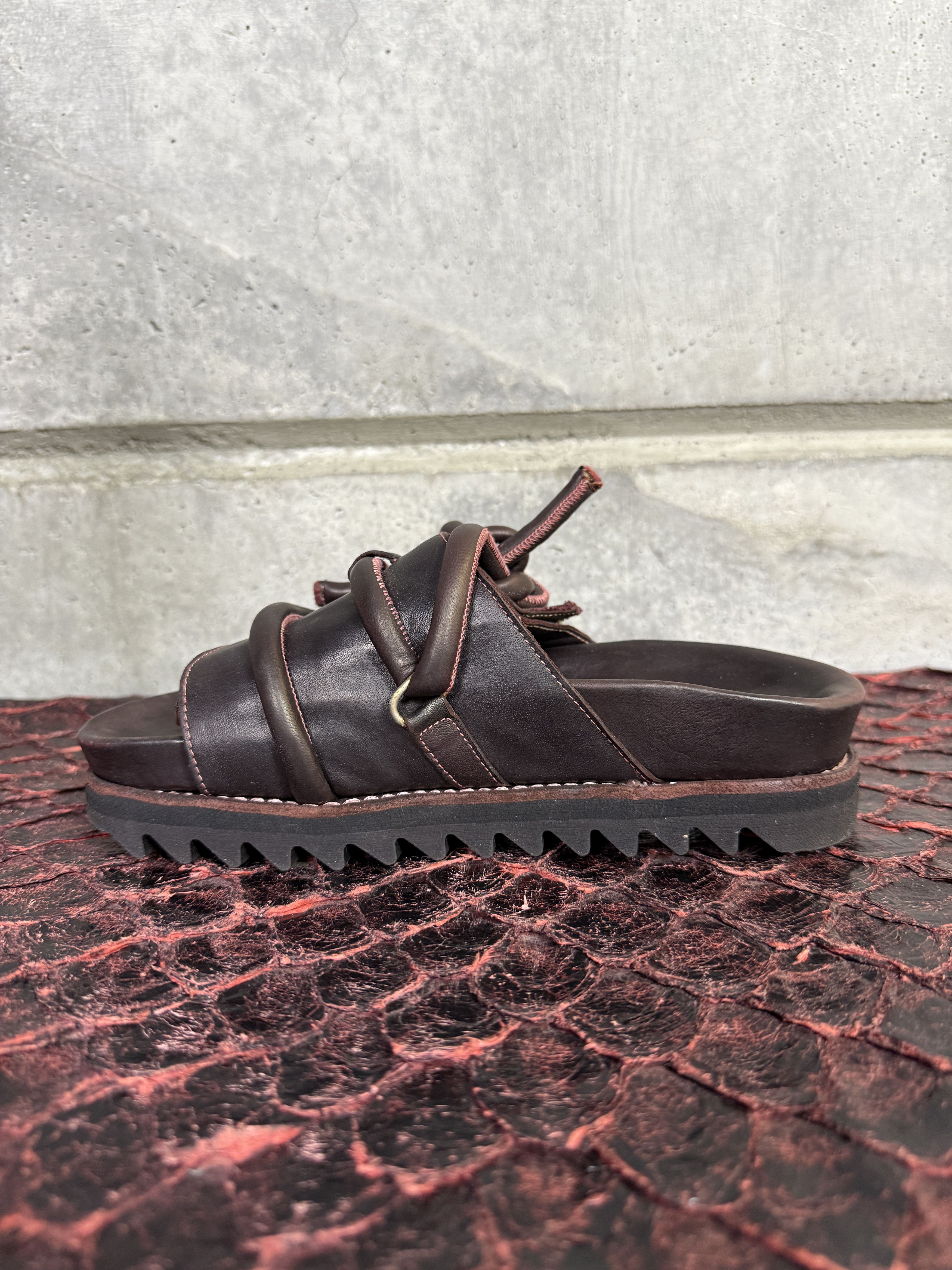 Guidi Guidi BRK09 Lace-Up zip Leather Sandals Size US 7 / IT 37 - 5 Thumbnail