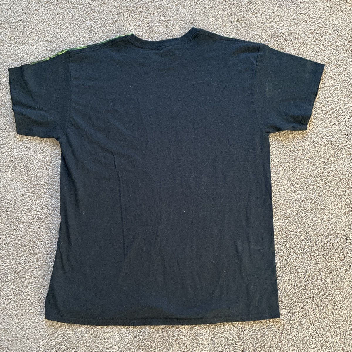 Other Vintage Green Flame Skull Tee Size US L / EU 52-54 / 3 - 2 Thumbnail
