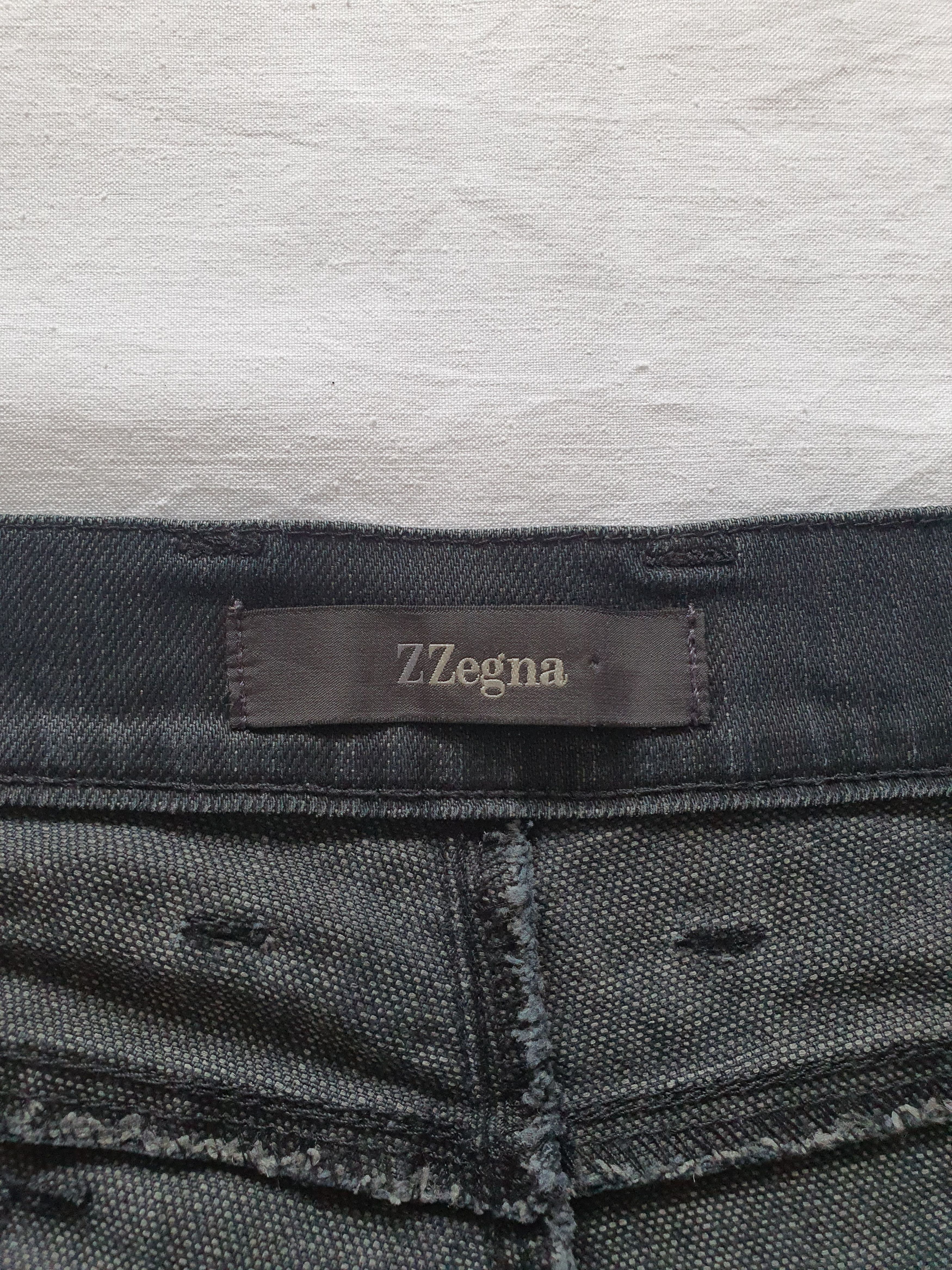Z Zegna Slim Fit Tapered Denim Jeans - Mod: 75AIC2 - Sz W33 L30 Size US 33 - 5 Thumbnail