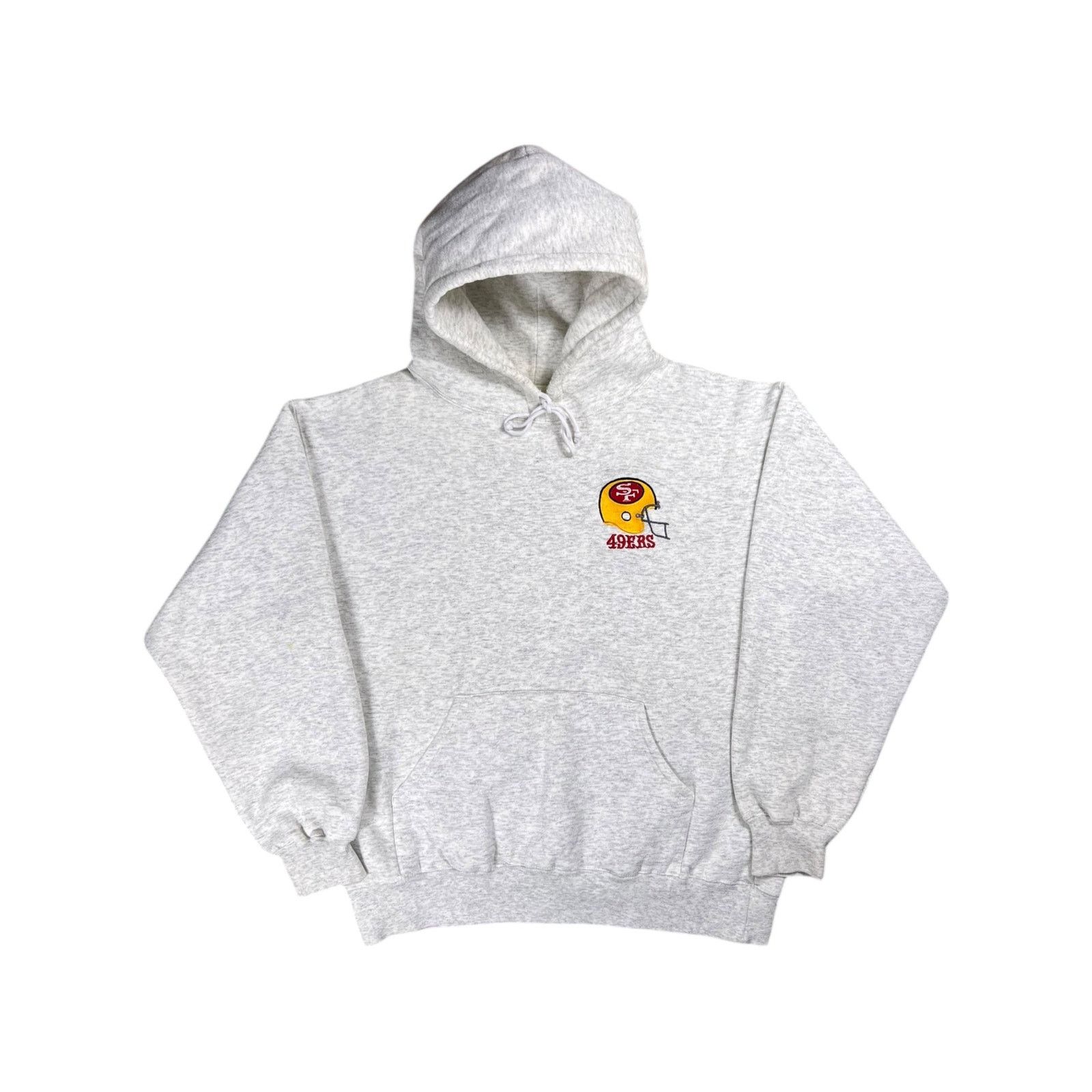 Vintage 80s San Francisco 49ers Helmet NFL hoodie (L)