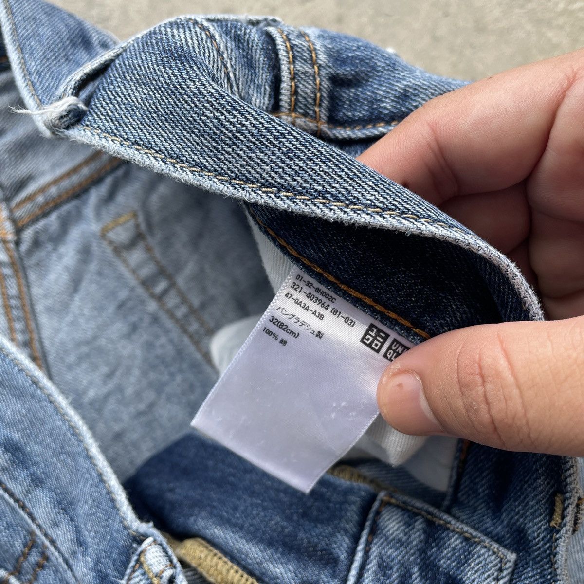 Japanese Brand × Jean × Vintage Vintage Japanese Brand Faded Jeans Denim Pants W32x30 Size US 32 / EU 48 - 7 Thumbnail