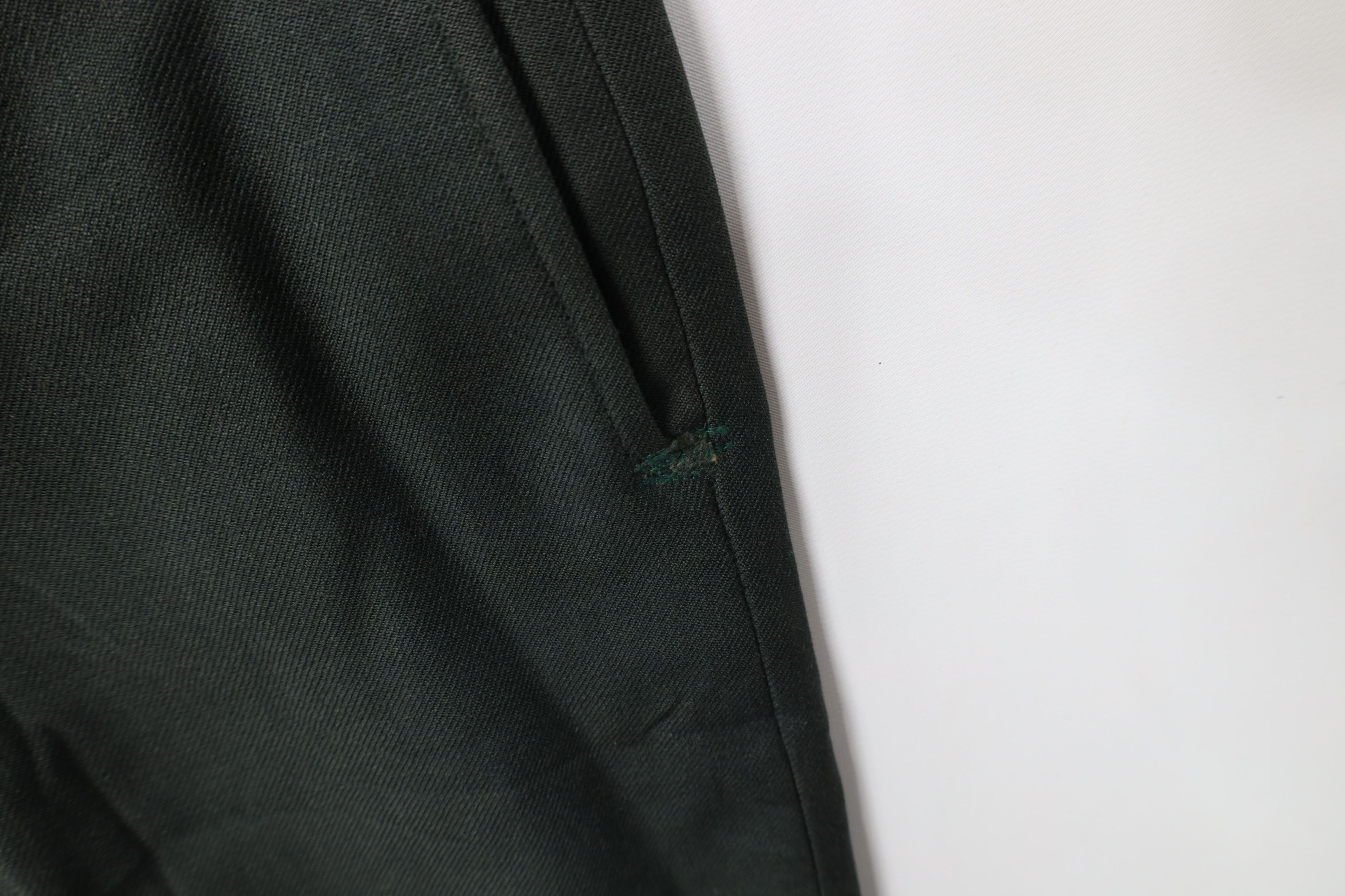 Vintage Vintage 50s Korean War Wool Shade NR 44 Serge Class 3 Pants Size US 31 - 7 Thumbnail