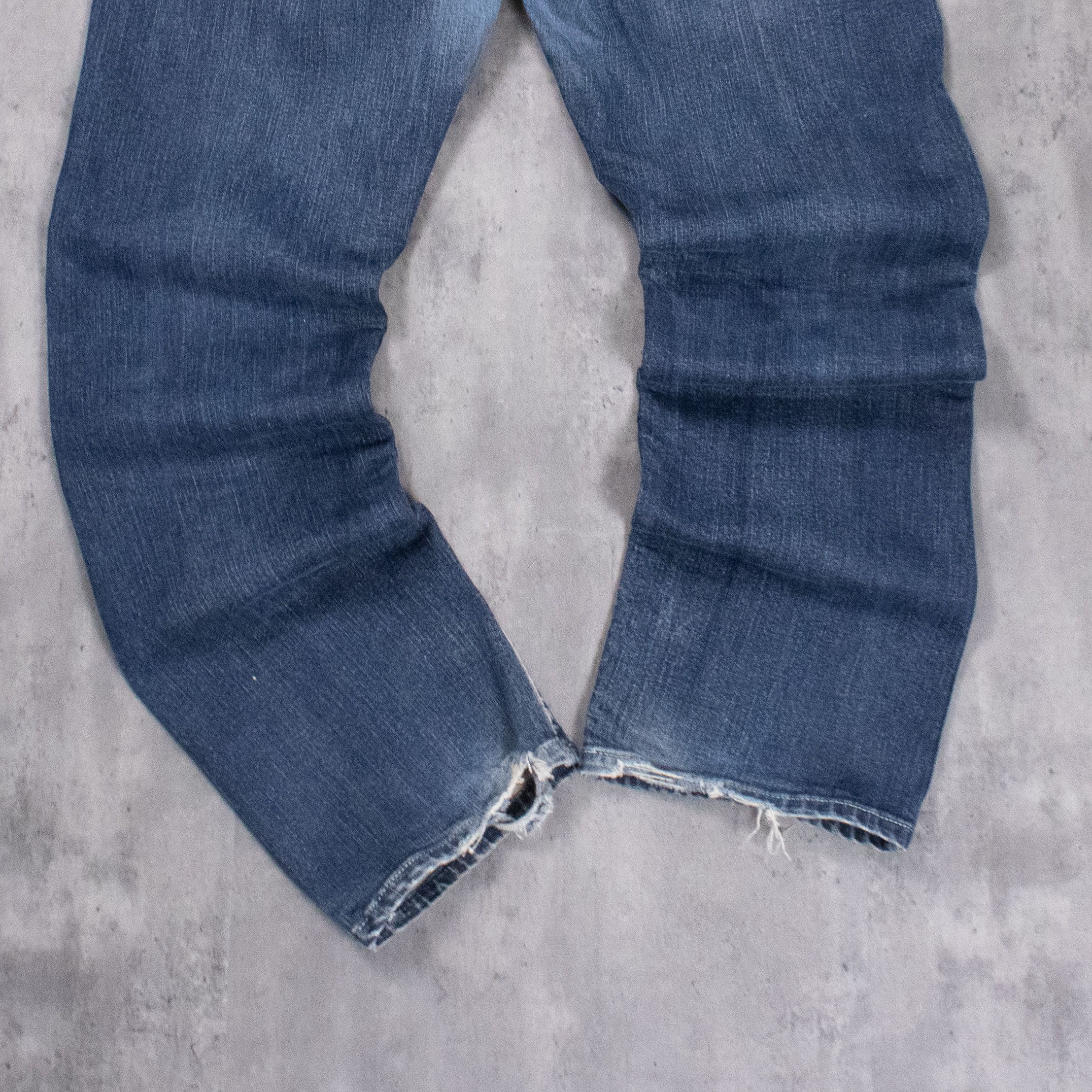 Wrangler Y2K Wrangler QBaby Bootcut Indigo Jeans Size US 36 / EU 52 - 10 Thumbnail