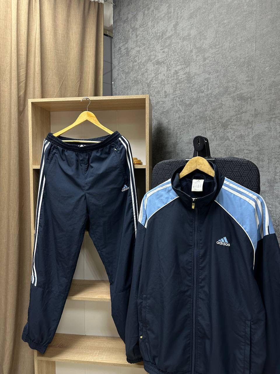 Adidas × Vintage Vintage Adidas Sporstwear Drill Tracksuit Size US M / EU 48-50 / 2 - 9 Thumbnail