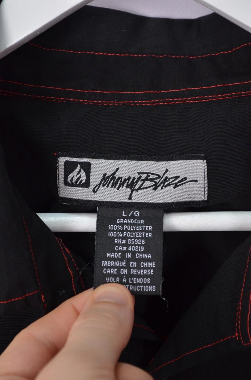 Designer Vintage Johny Blaze Anime Devil Rap Oversize Shirt Size XL Size US XL / EU 56 / 4 - 6 Thumbnail