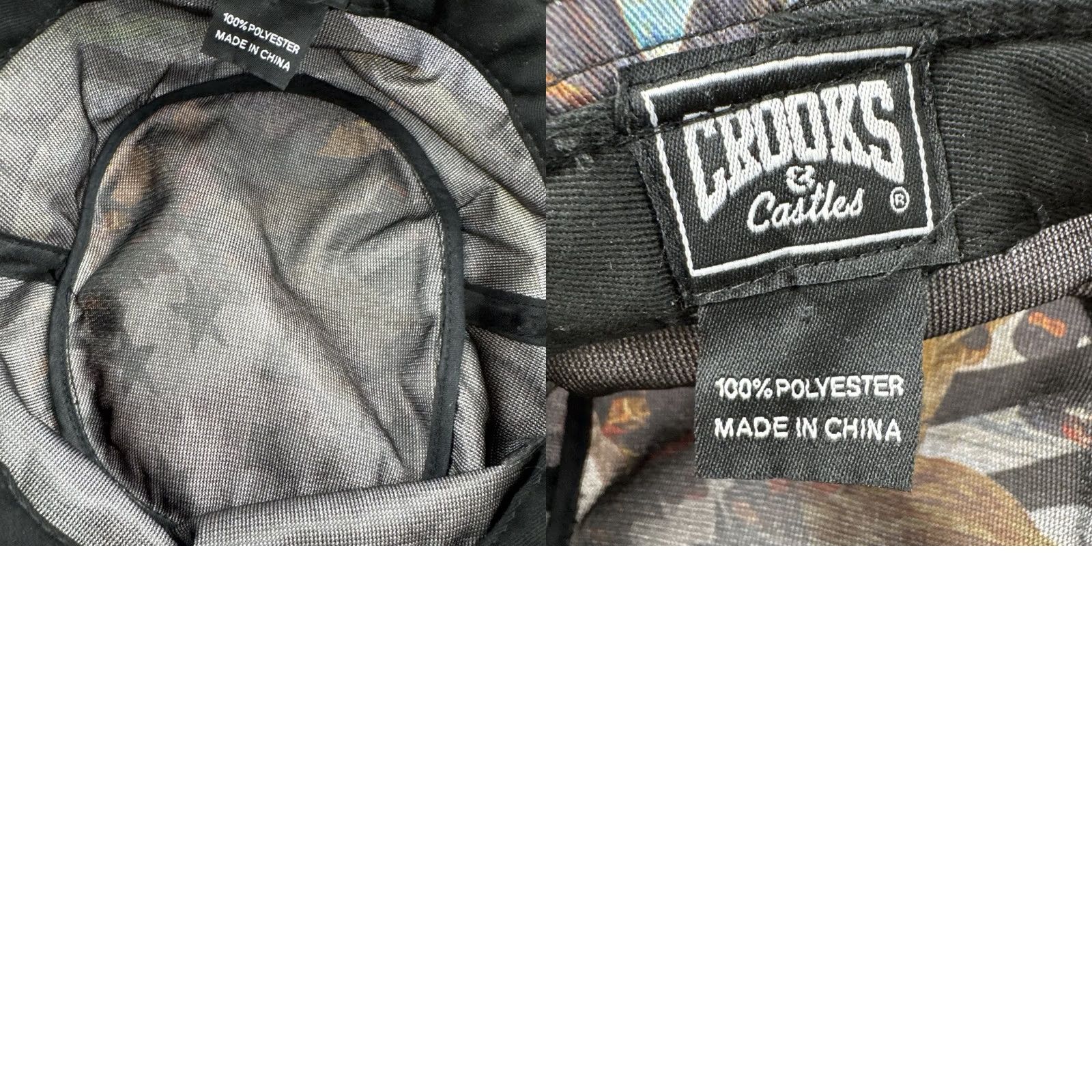 Crooks & Castles Crooks & Castles Bucket Hat Stars Stripes AOP USA Flag Streetwear Men One Size Multicolor Colorful Cotton Polyester Pattern AOP Beach Hip Hop Size ONE SIZE - 8 Thumbnail
