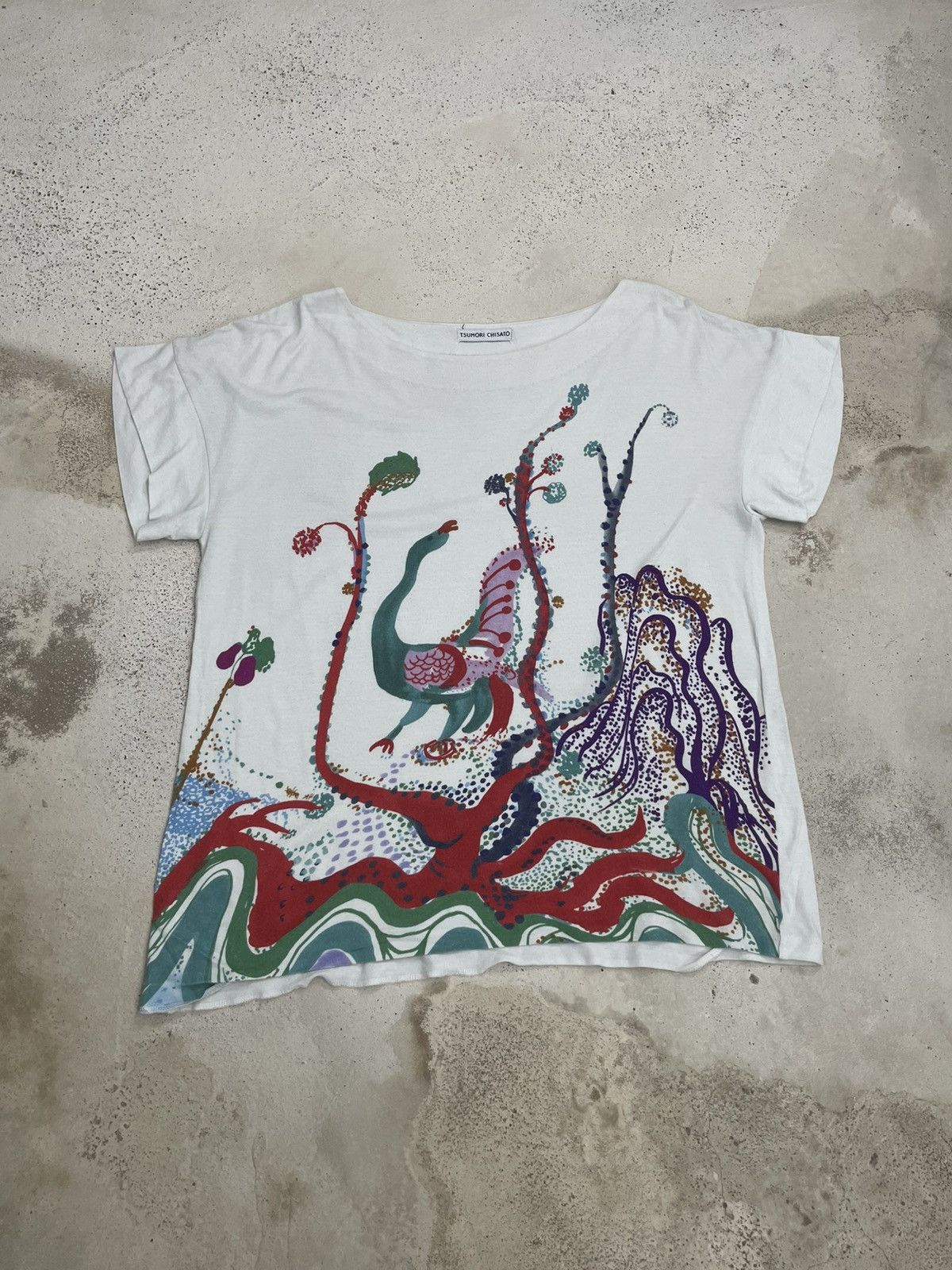 Japanese Brand × Tsumori Chisato Tsumori Chisato Archive Graphic Collection Tee Size M / US 6-8 / IT 42-44 - 1 Thumbnail