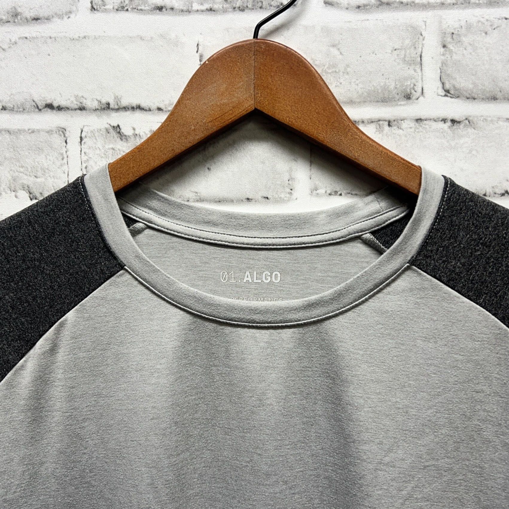 Vintage 01. Algo Gray T-Shirt Mens Size XL Size US XL / EU 56 / 4 - 2 Thumbnail