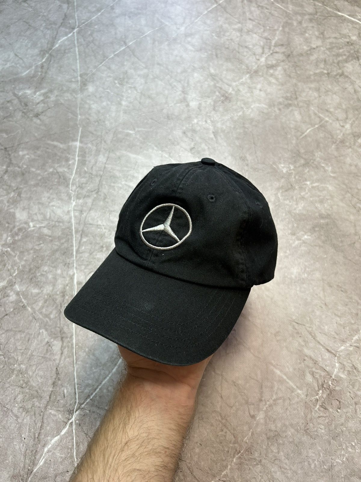 Mercedes-Benz × Vintage Vintage 90s Mercedes Benz Cap Hat Big Logo One Size Racing Size ONE SIZE - 1 Thumbnail
