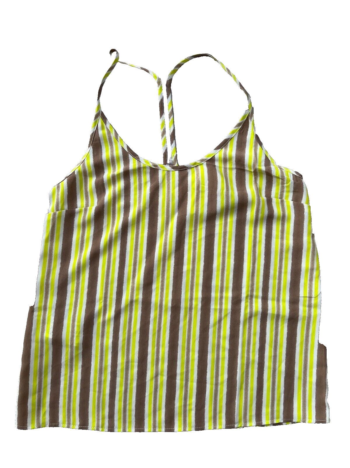 Mango Mango MNG Basics Striped Tank Top ( S ) Size S / US 4 / IT 40 - 3 Thumbnail