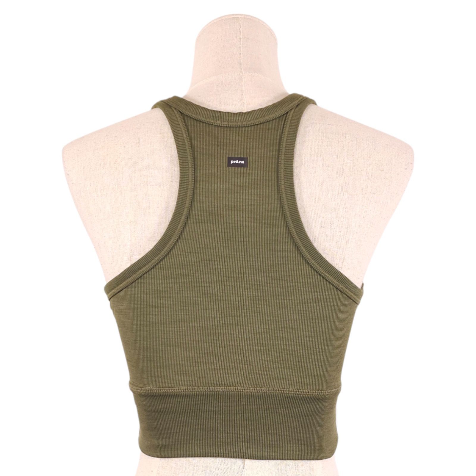 Prana Prana Becksa Bralette Cargo Green Heather Sz Extra Small Size ONE SIZE - 3 Thumbnail