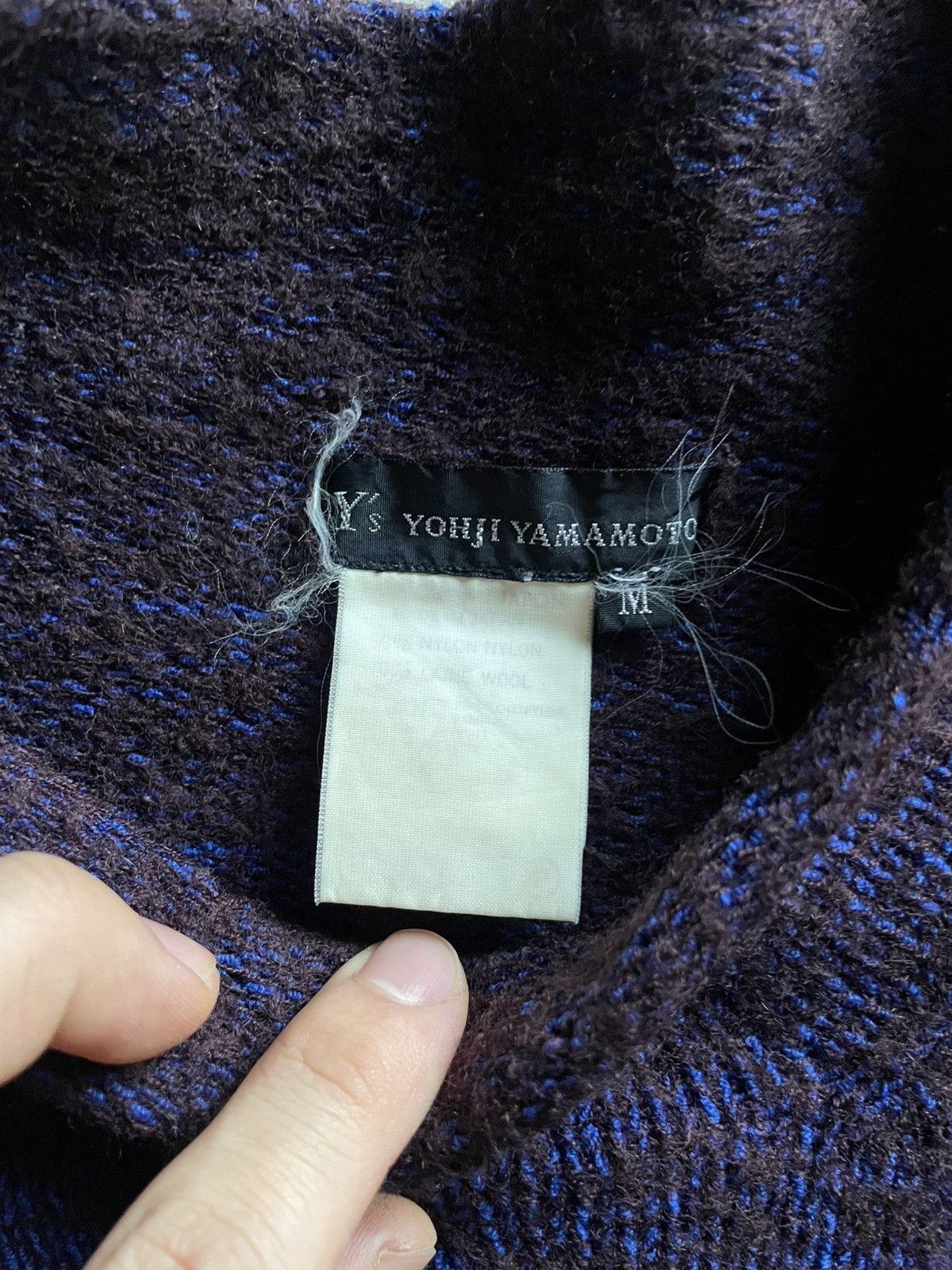 Y's Y’s Yohji Yamamoto Wool Asymmetrical Knit Sweater Size M / US 6-8 / IT 42-44 - 5 Thumbnail