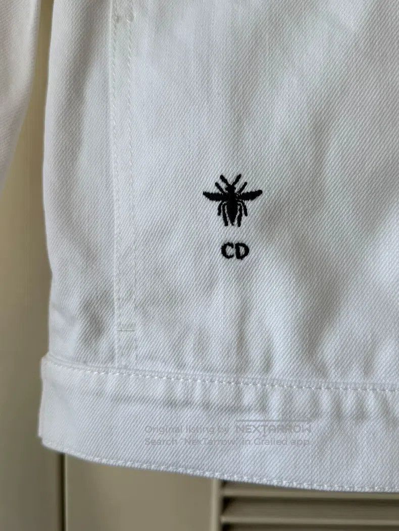 Dior Dior White denim jacket Size XS / US 0-2 / IT 36-38 - 4 Thumbnail