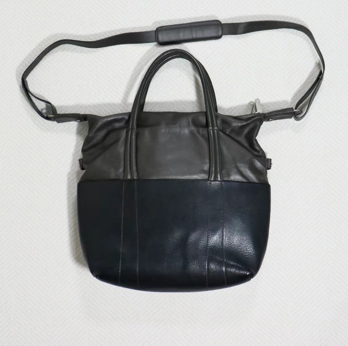 Maison Martin Margiela 2way トートバッグ ブラック レアMaison Martin Margiela 2wayトートバッグ